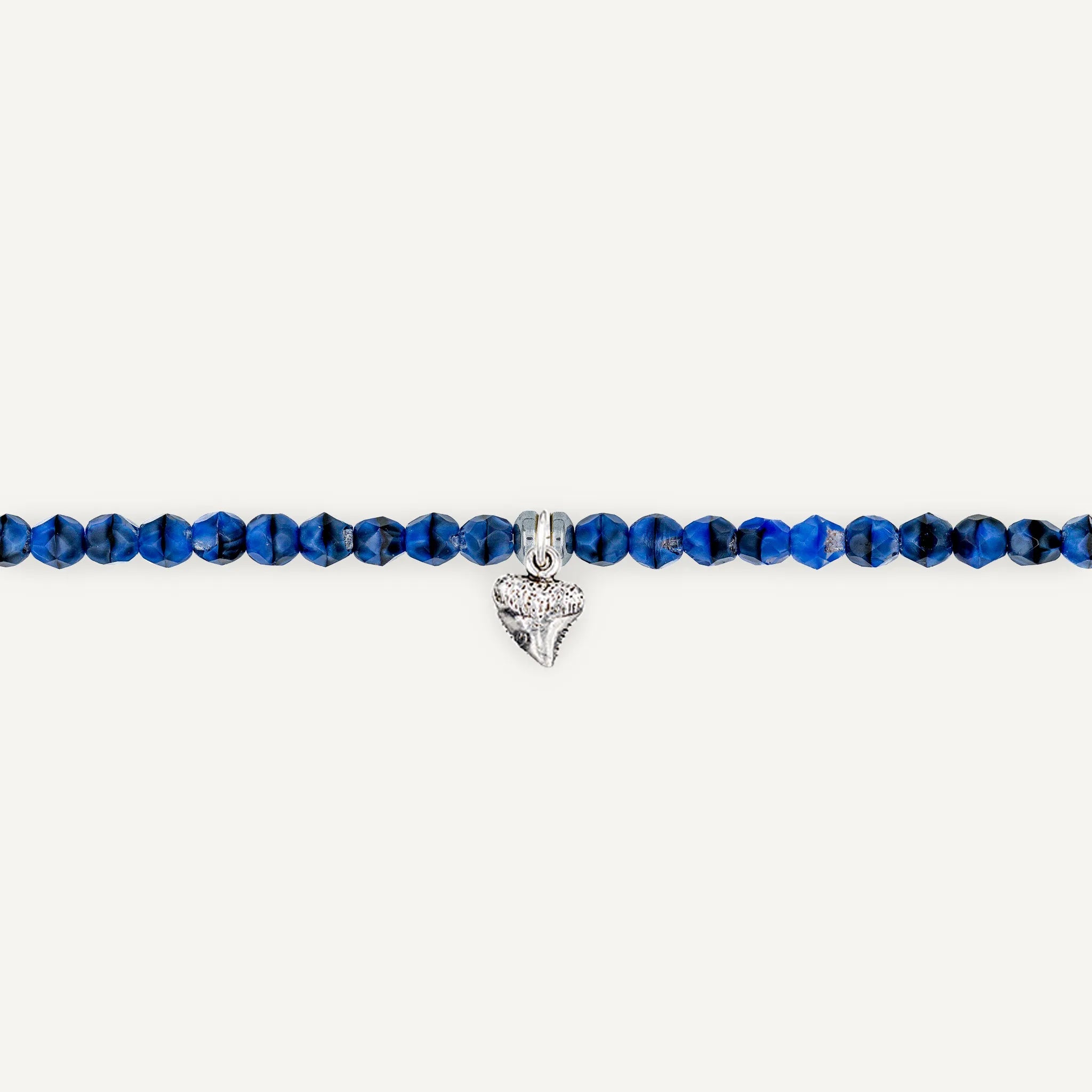 collier / bracelet Ras de cou - Denim - Têtes Blondes