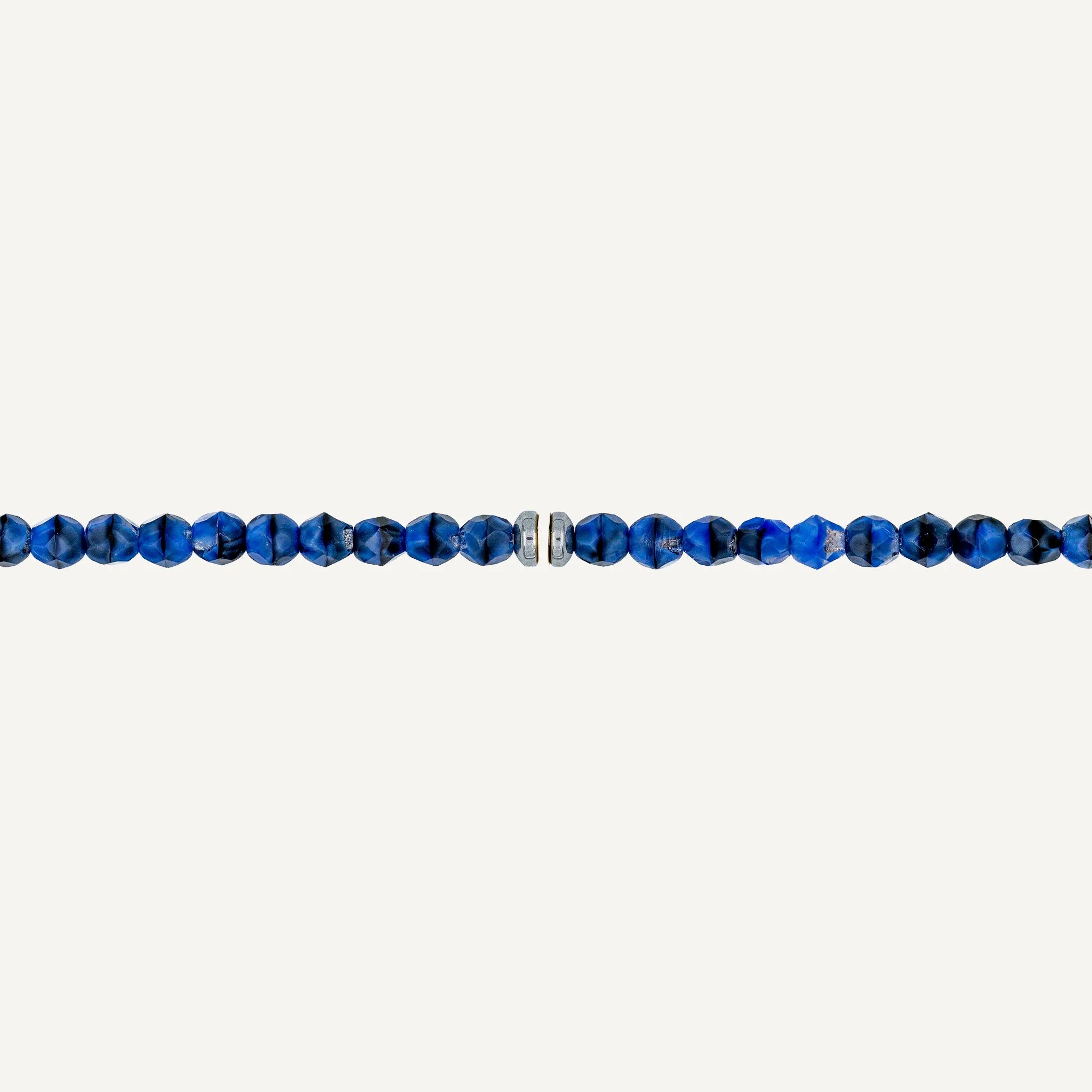 collier / bracelet Ras de cou - Denim - Têtes Blondes