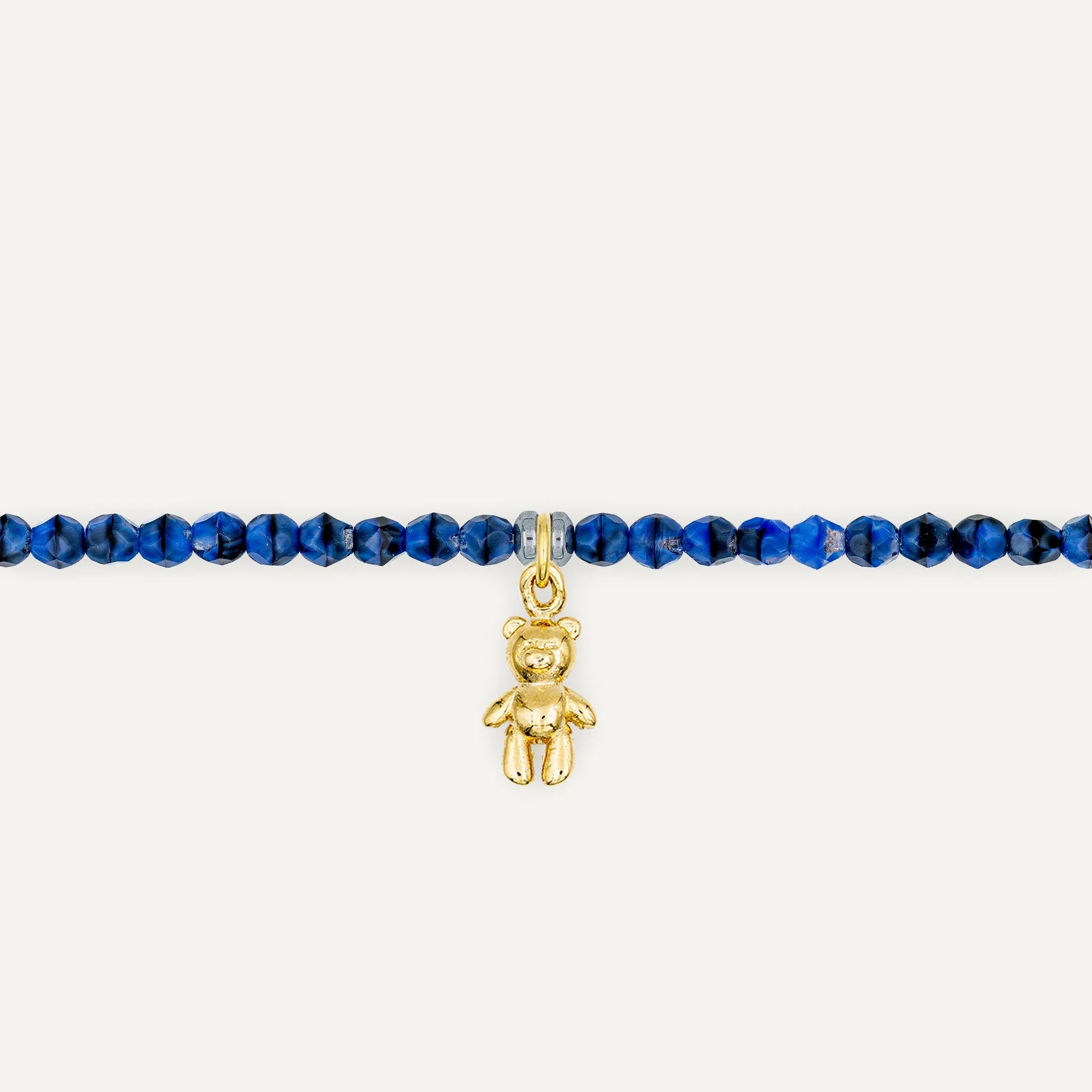 collier / bracelet Ras de cou - Denim - Têtes Blondes