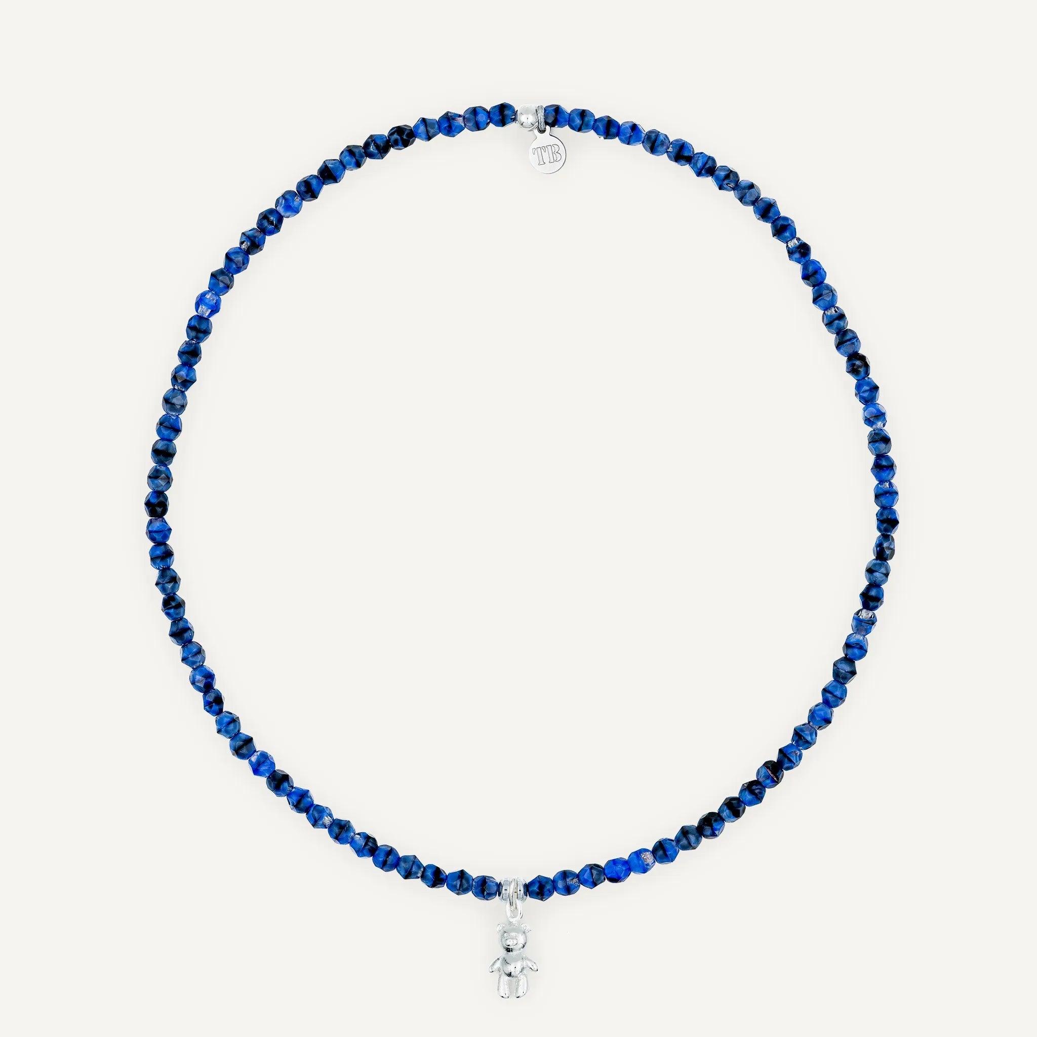 collier / bracelet Ras de cou - Denim - Têtes Blondes
