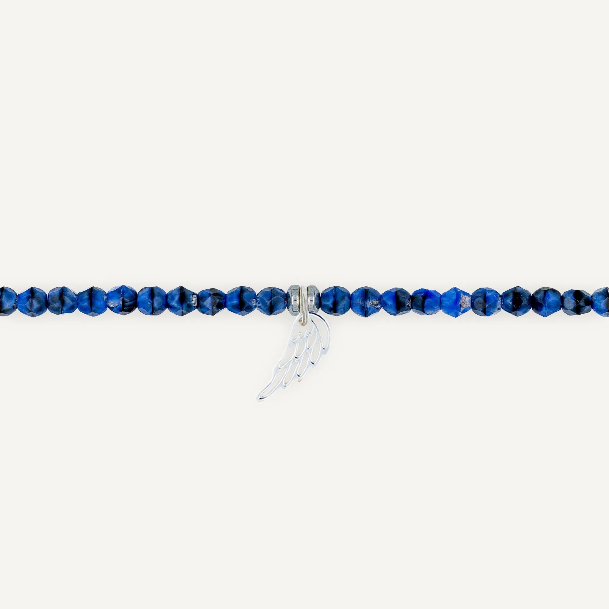 collier / bracelet Ras de cou - Denim - Têtes Blondes