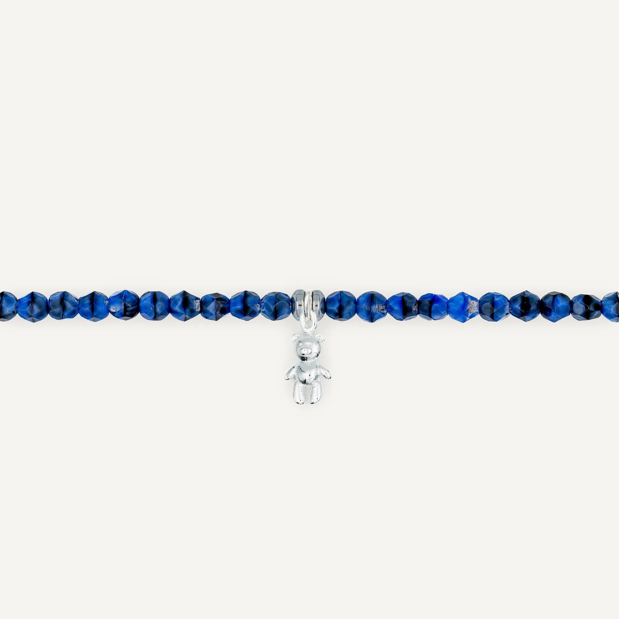 collier / bracelet Ras de cou - Denim - Têtes Blondes