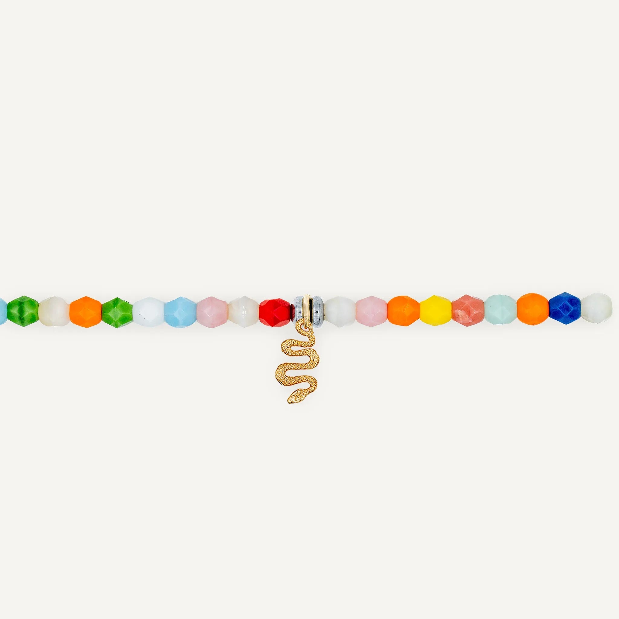 collier / bracelet Ras de cou - Multicolore - Têtes Blondes