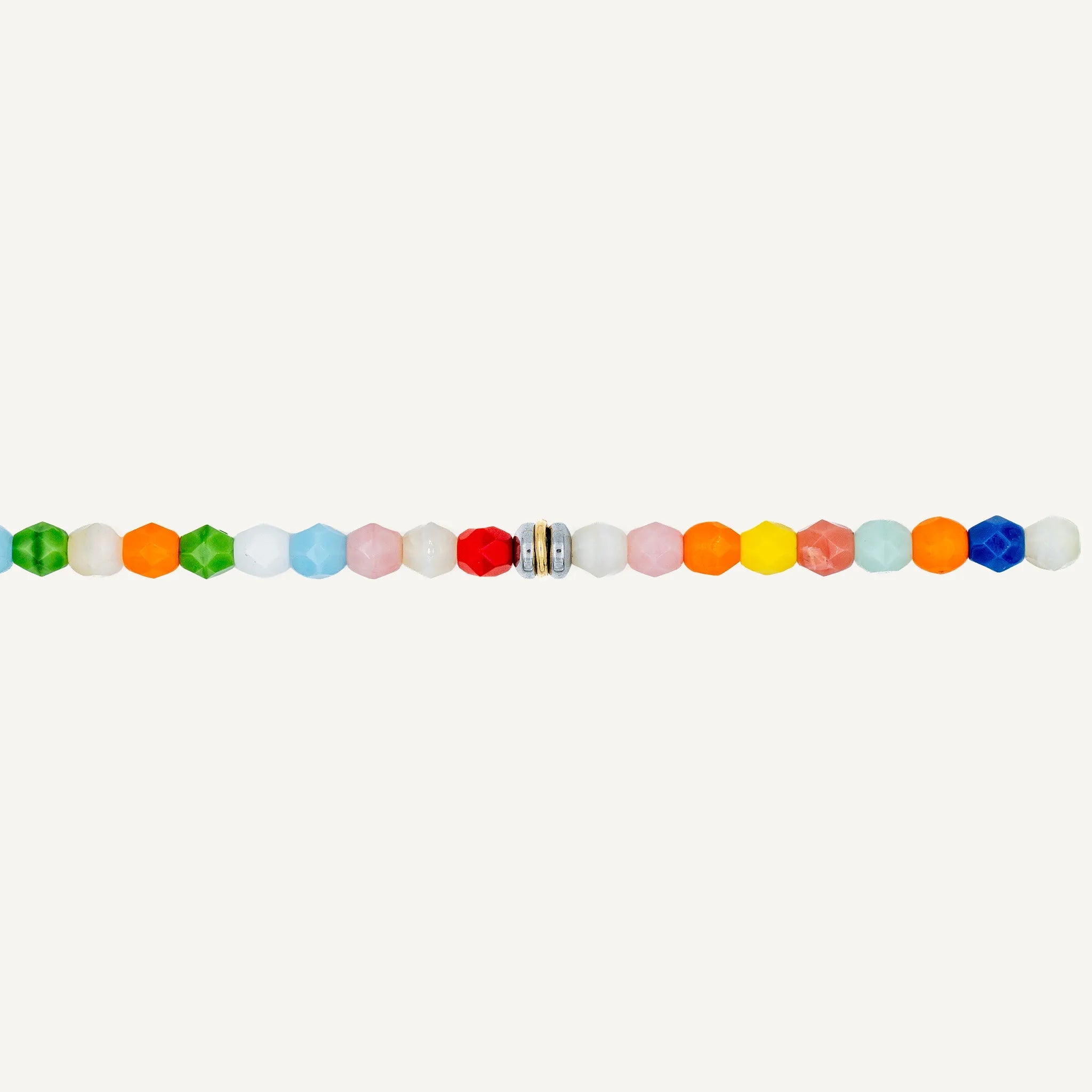 collier / bracelet Ras de cou - Multicolore - Têtes Blondes