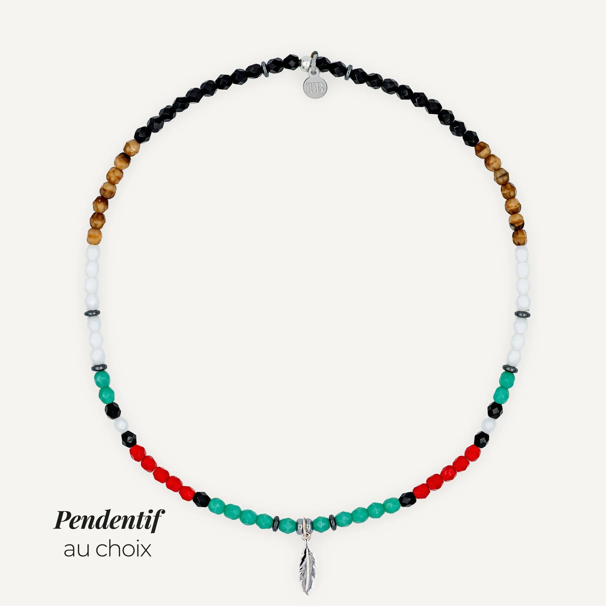 collier / bracelet Ras de cou - Navajo - Têtes Blondes
