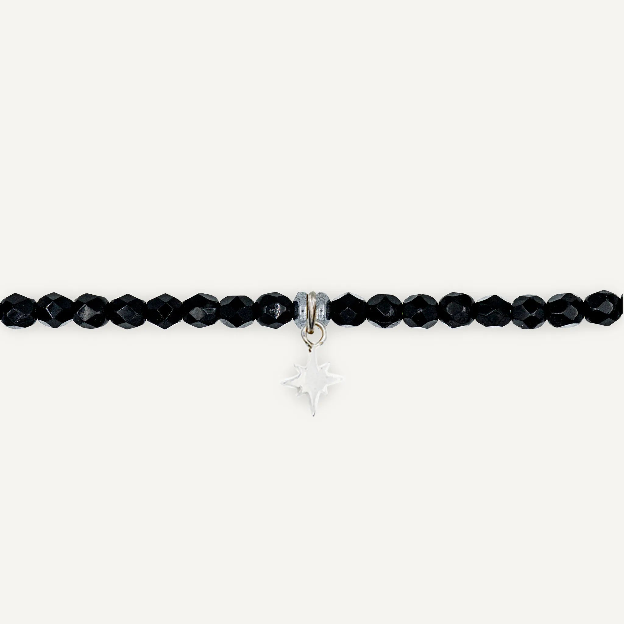 collier / bracelet Ras de cou - Noir - Têtes Blondes