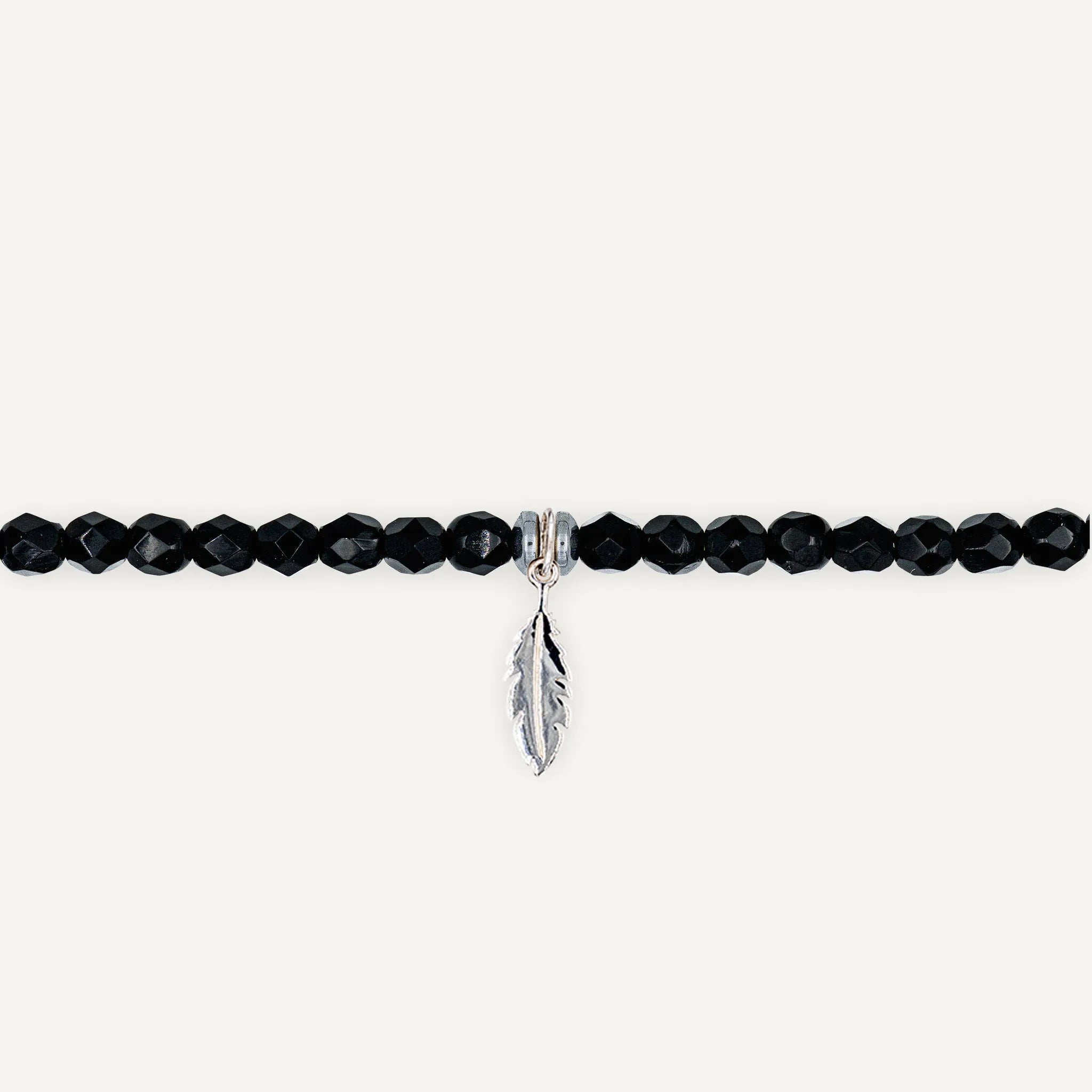 collier / bracelet Ras de cou - Noir - Têtes Blondes