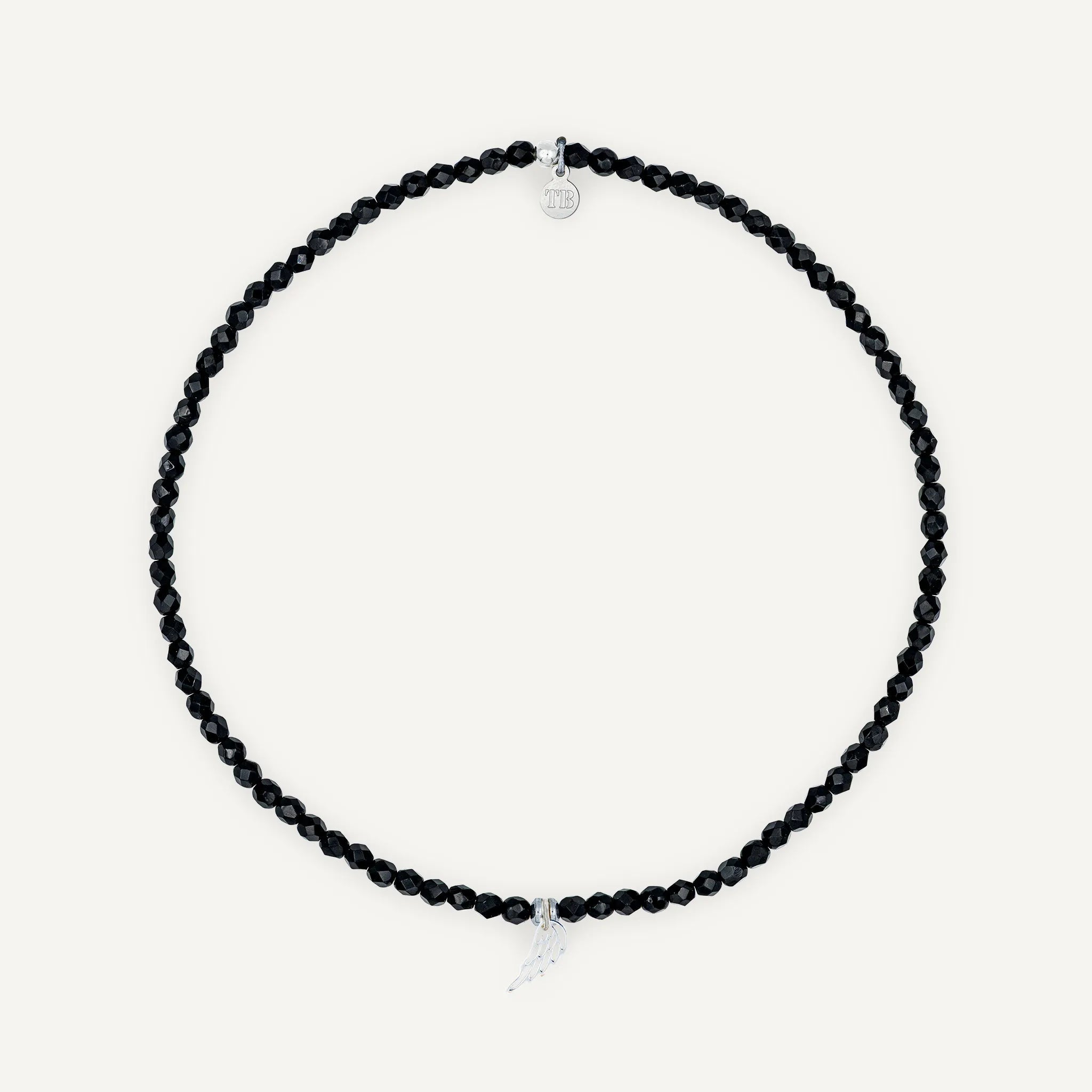 collier / bracelet Ras de cou - Noir - Têtes Blondes