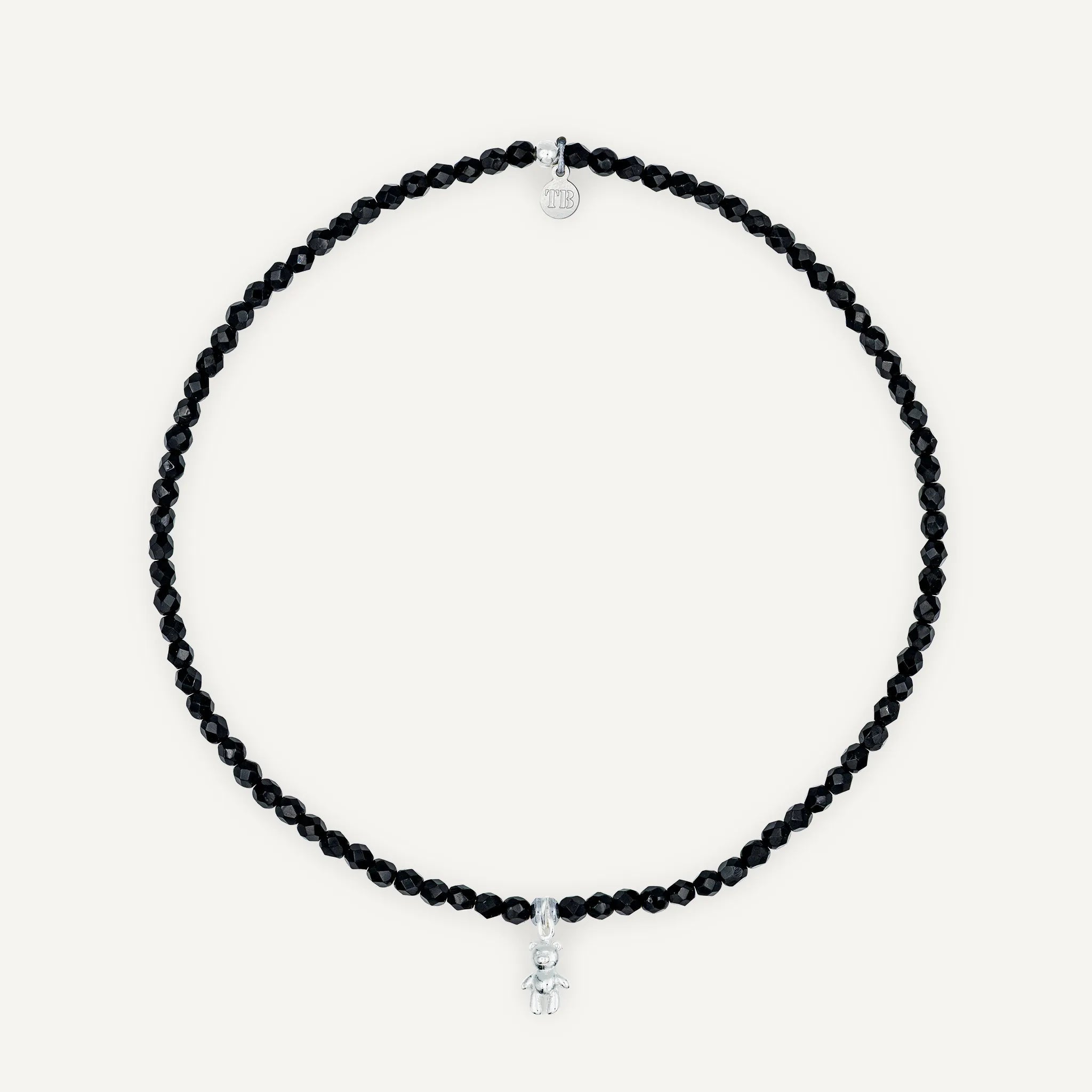 collier / bracelet Ras de cou - Noir - Têtes Blondes