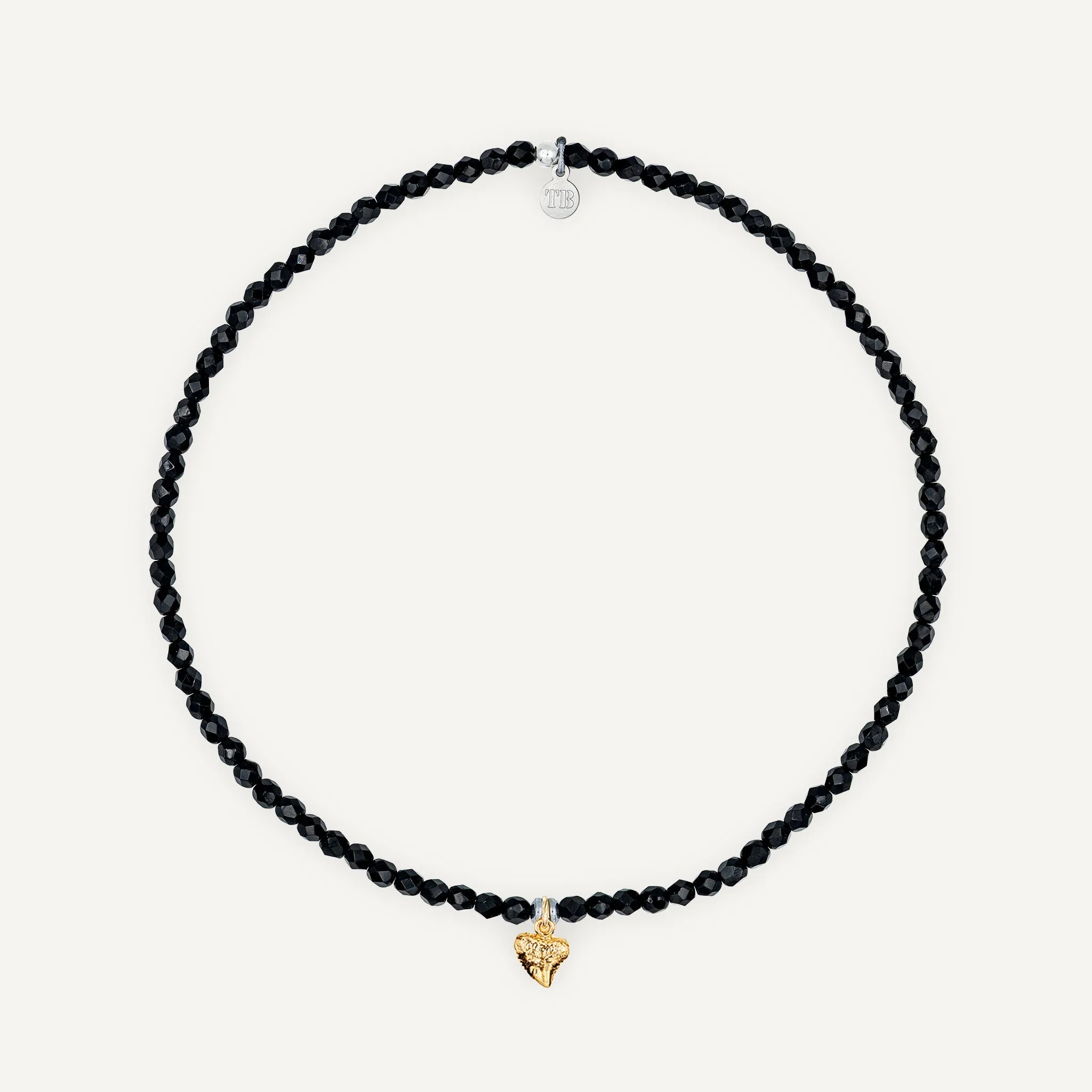 collier / bracelet Ras de cou - Noir - Têtes Blondes