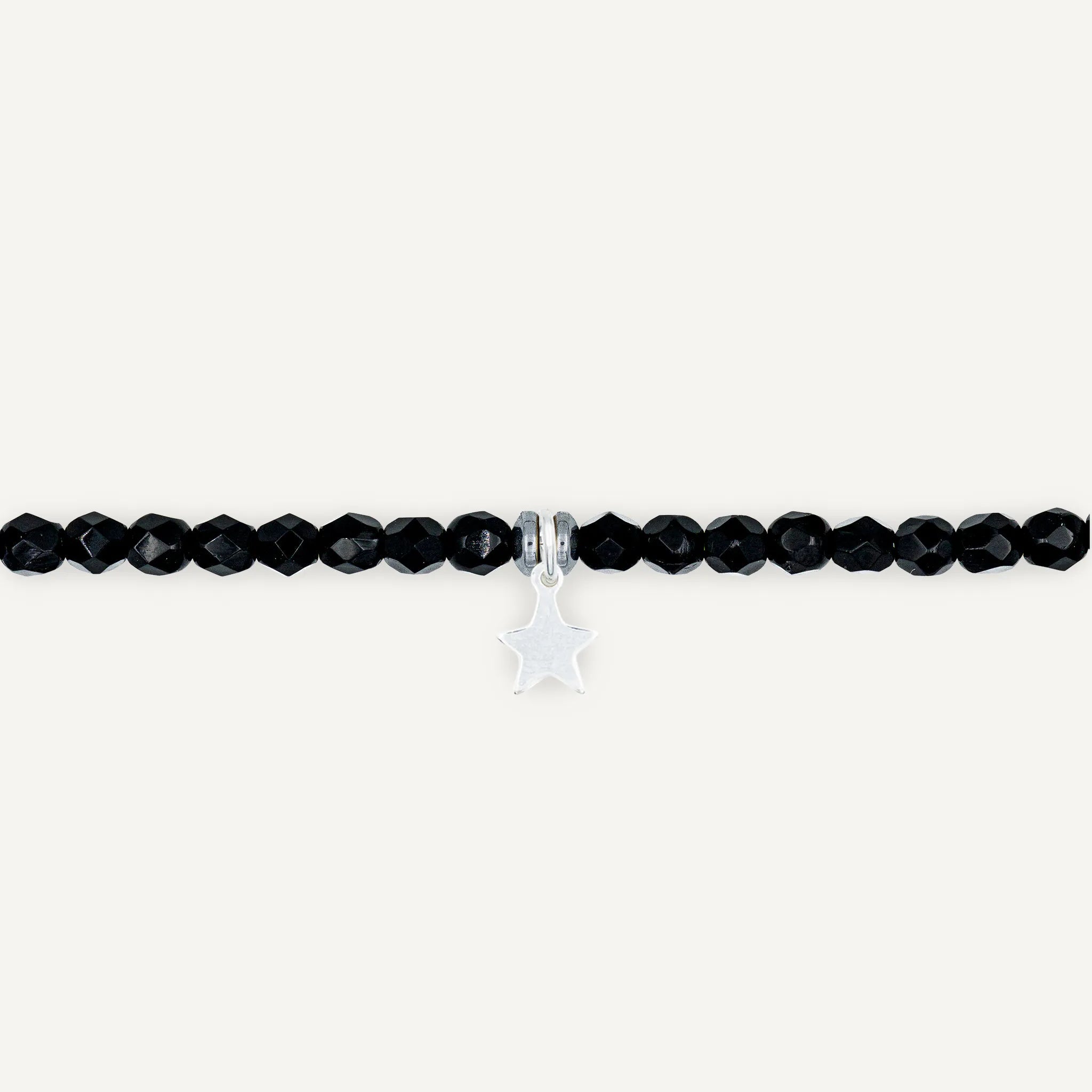 collier / bracelet Ras de cou - Noir - Têtes Blondes