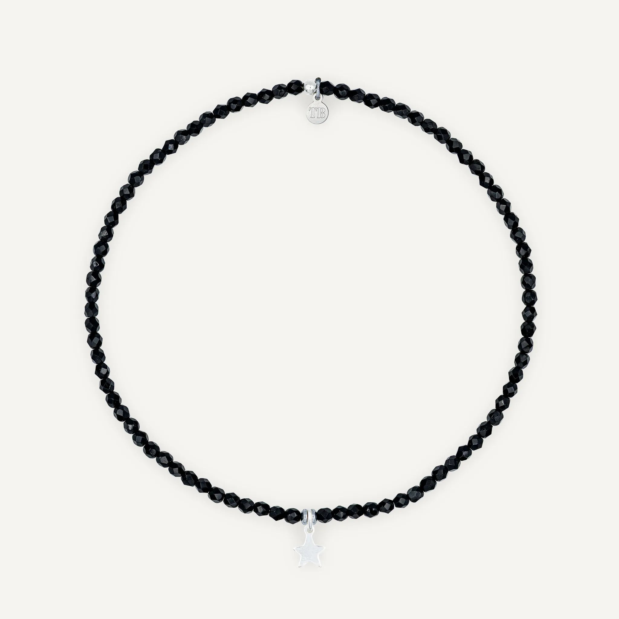 collier / bracelet Ras de cou - Noir - Têtes Blondes