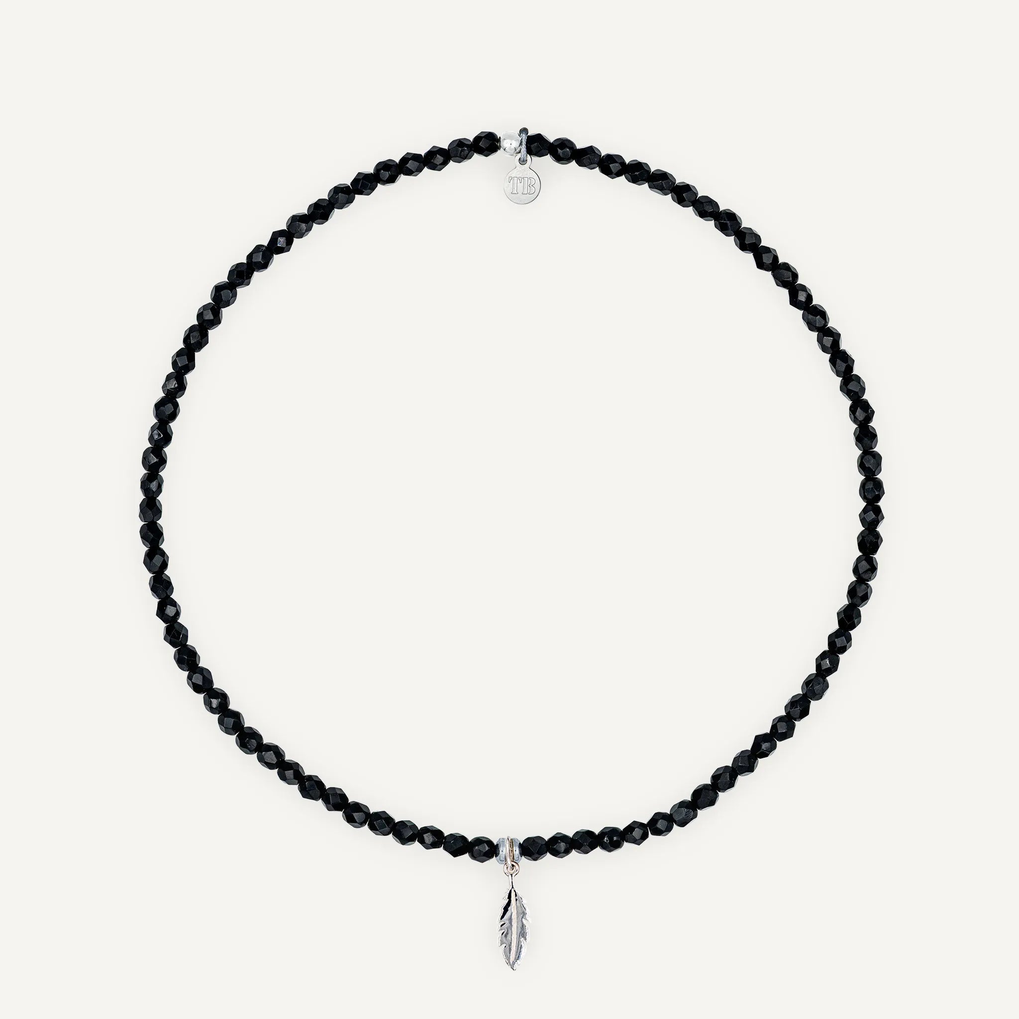 collier / bracelet Ras de cou - Noir - Têtes Blondes