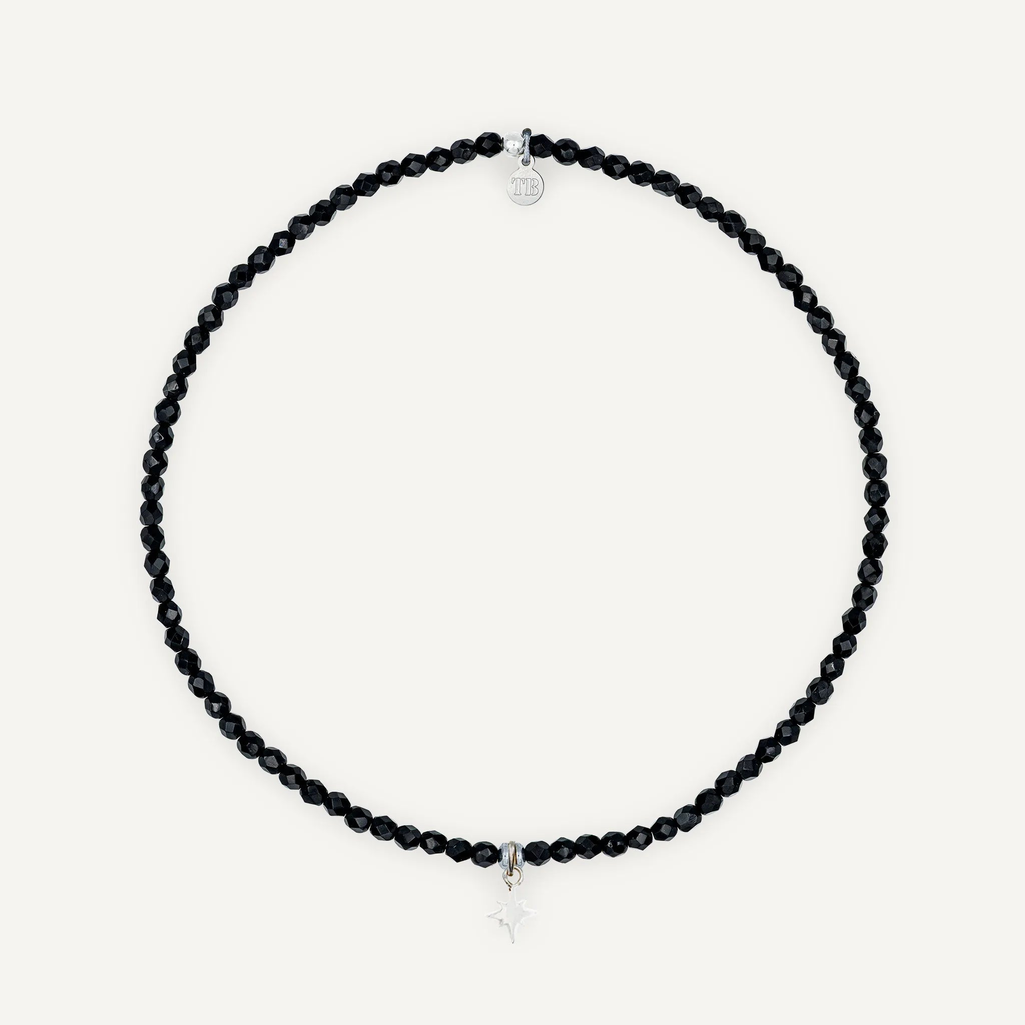 collier / bracelet Ras de cou - Noir - Têtes Blondes