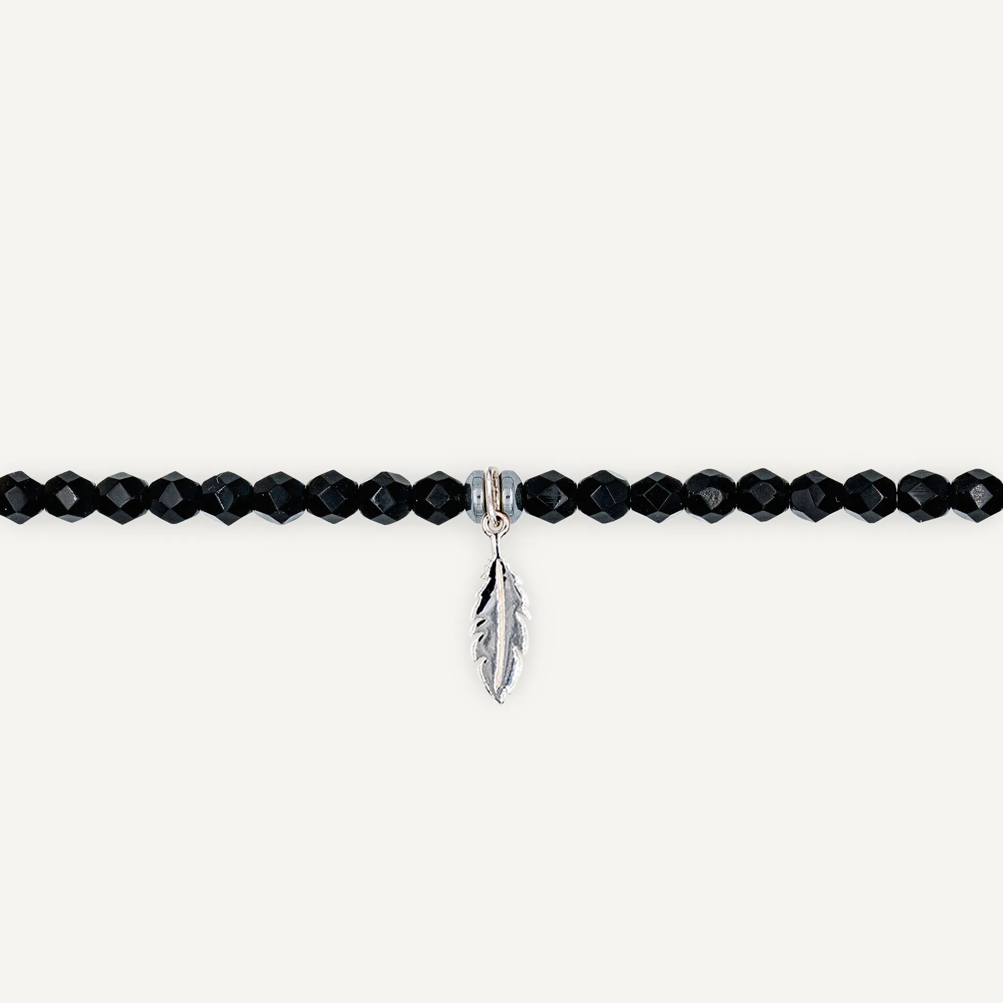 collier / bracelet Ras de cou - Noir Rainbow - Têtes Blondes