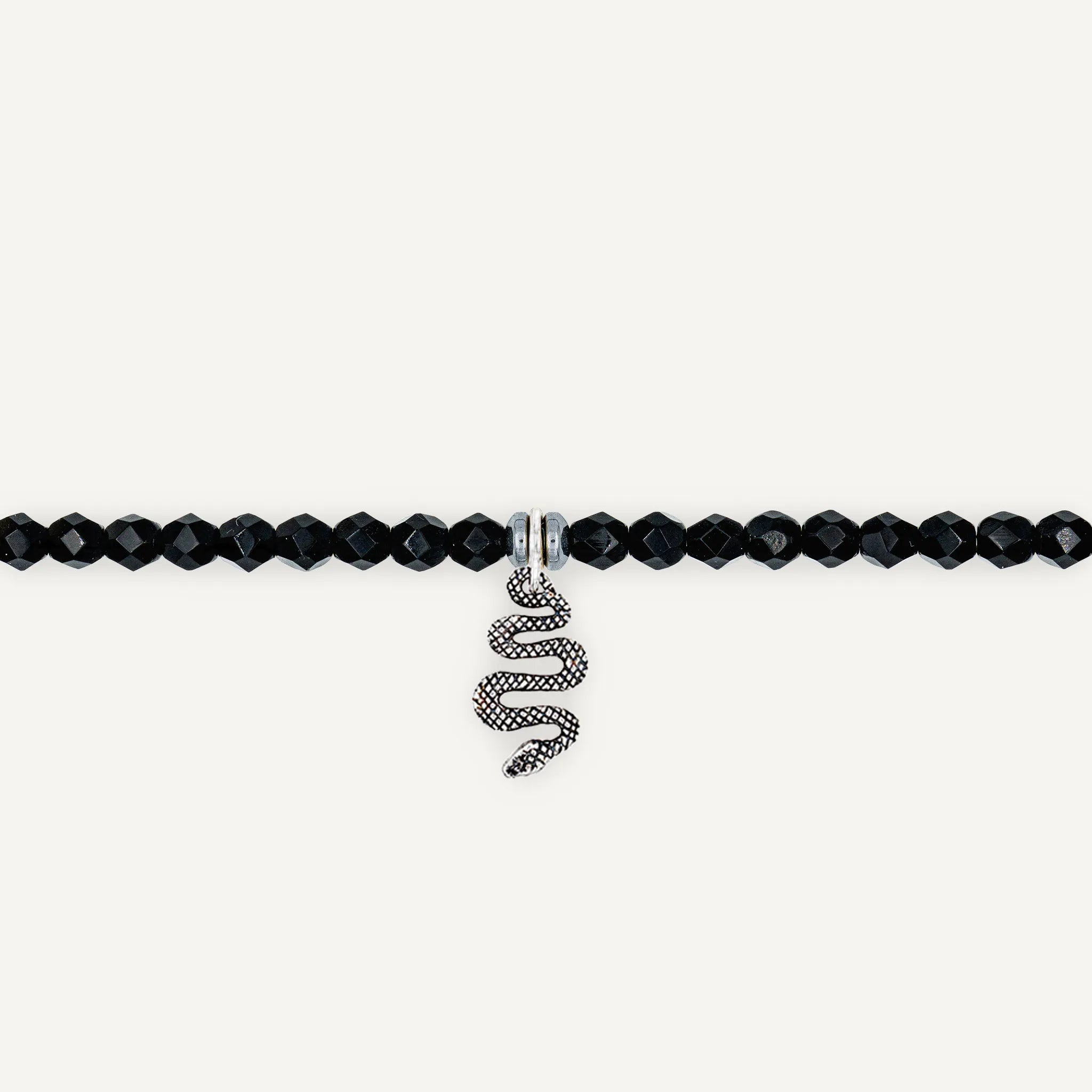 collier / bracelet Ras de cou - Noir Rainbow - Têtes Blondes