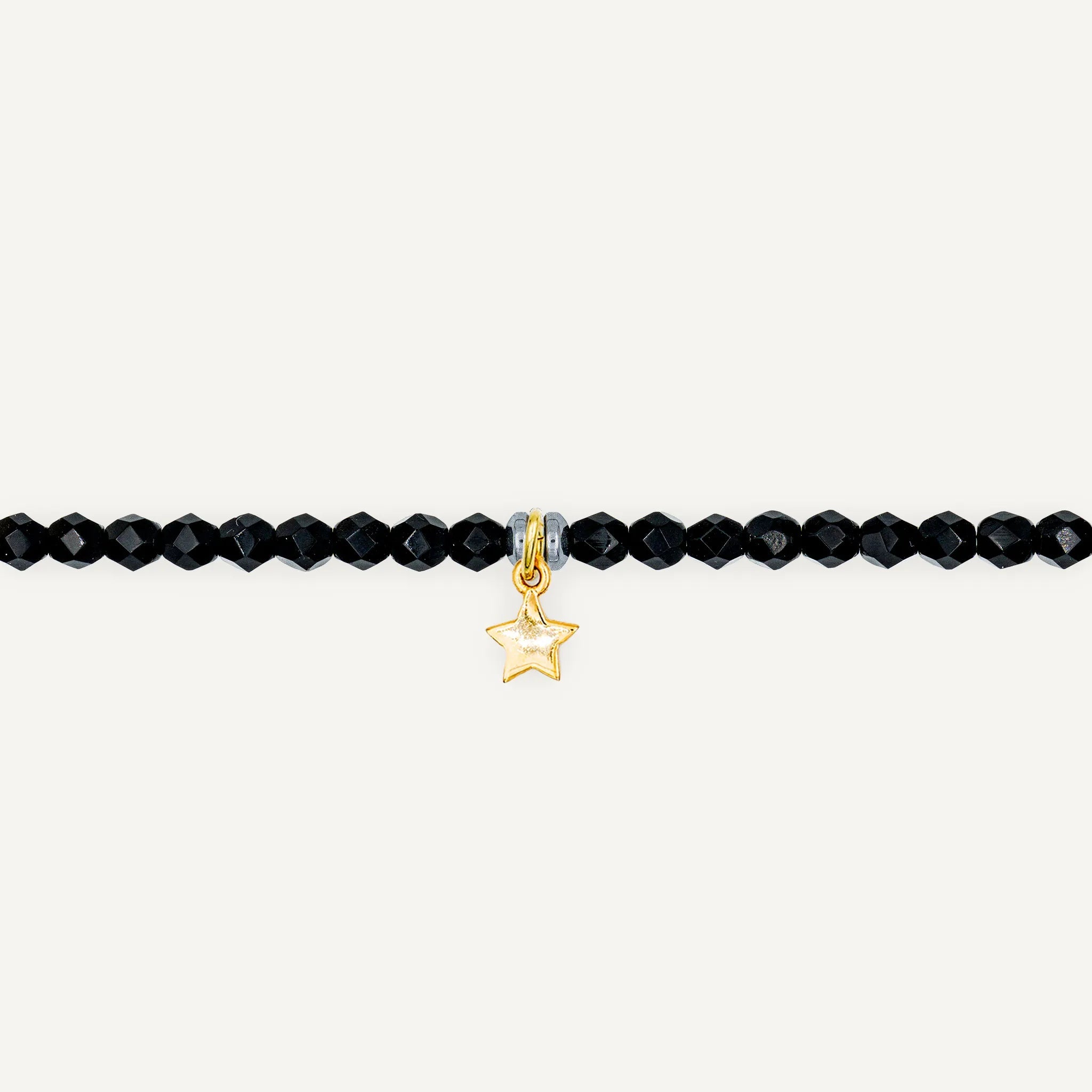 collier / bracelet Ras de cou - Noir Rainbow - Têtes Blondes