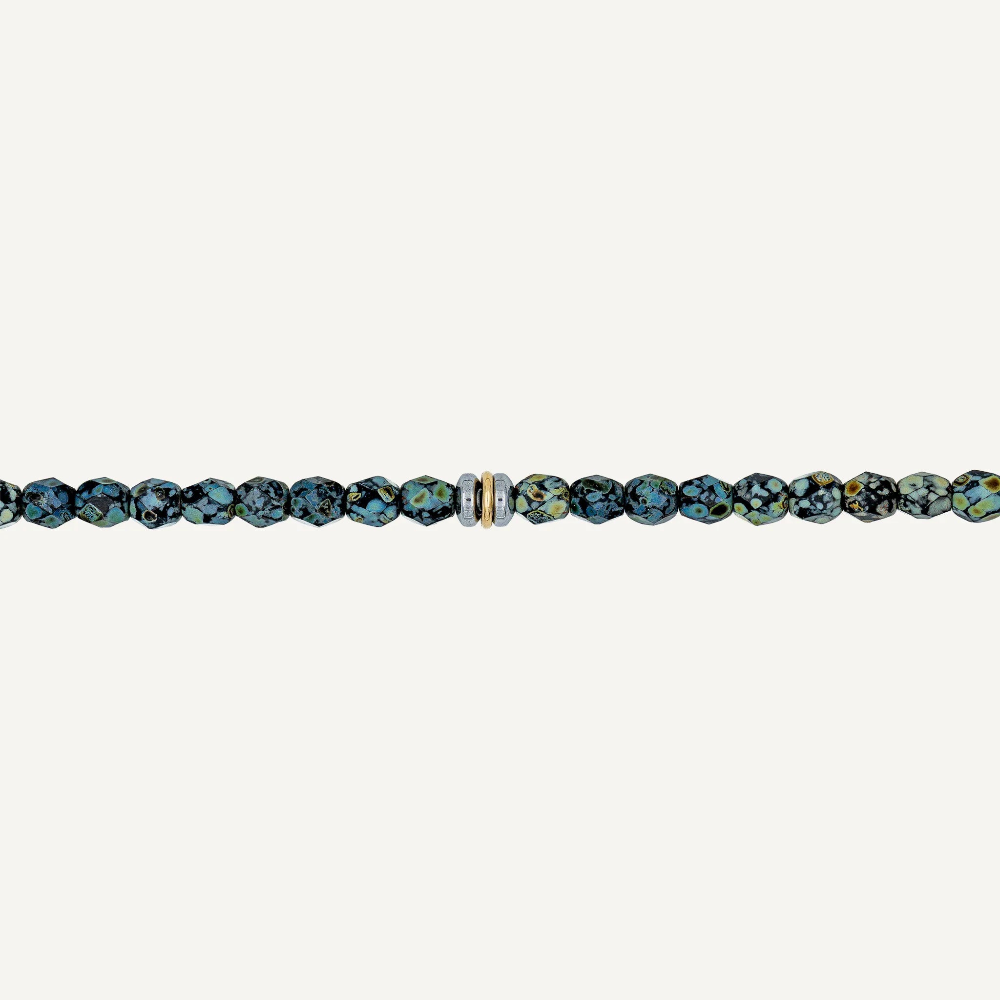 collier / bracelet Ras de cou - Noir Rock - Têtes Blondes