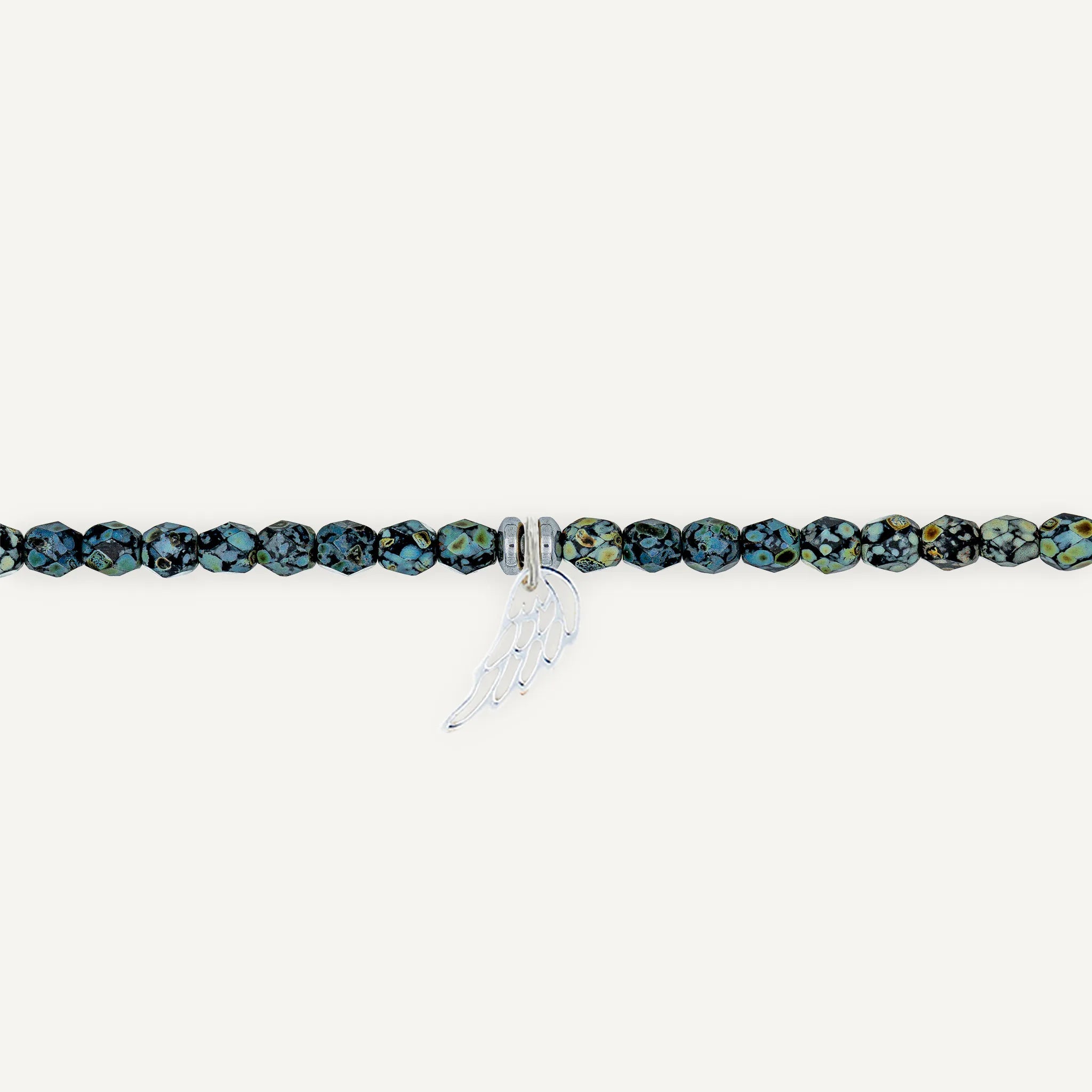 collier / bracelet Ras de cou - Noir Rock - Têtes Blondes