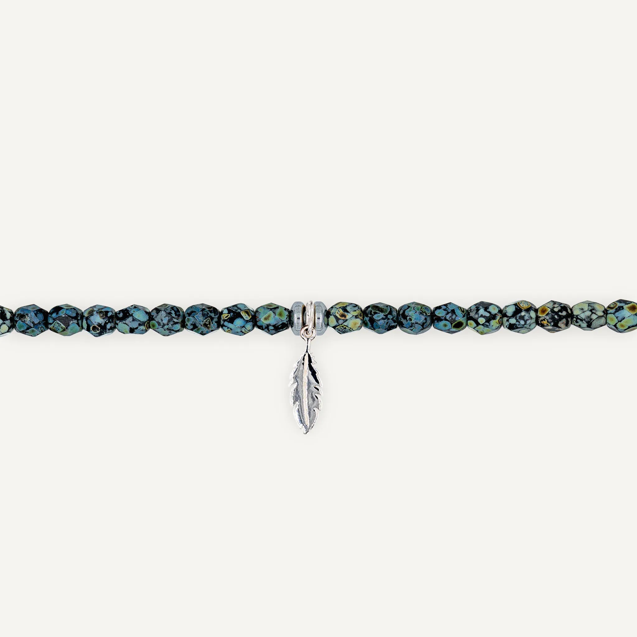 collier / bracelet Ras de cou - Noir Rock - Têtes Blondes