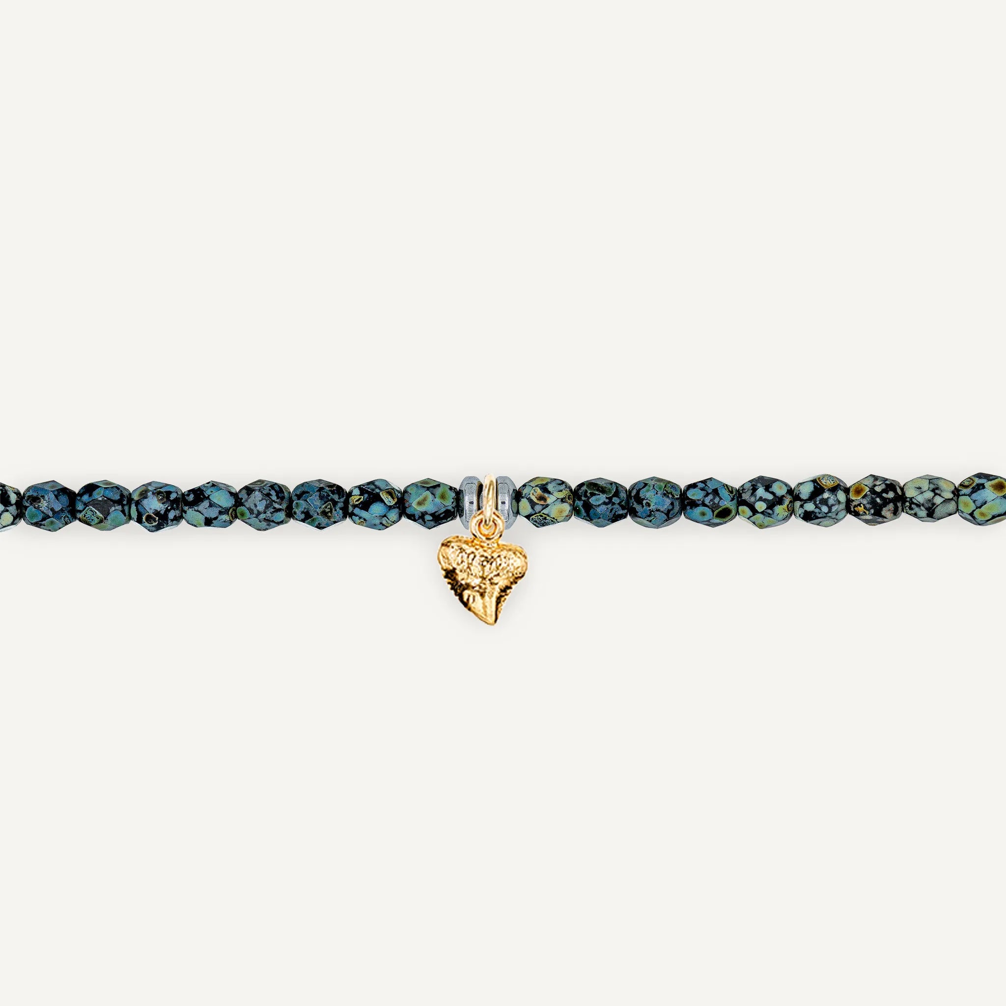 collier / bracelet Ras de cou - Noir Rock - Têtes Blondes