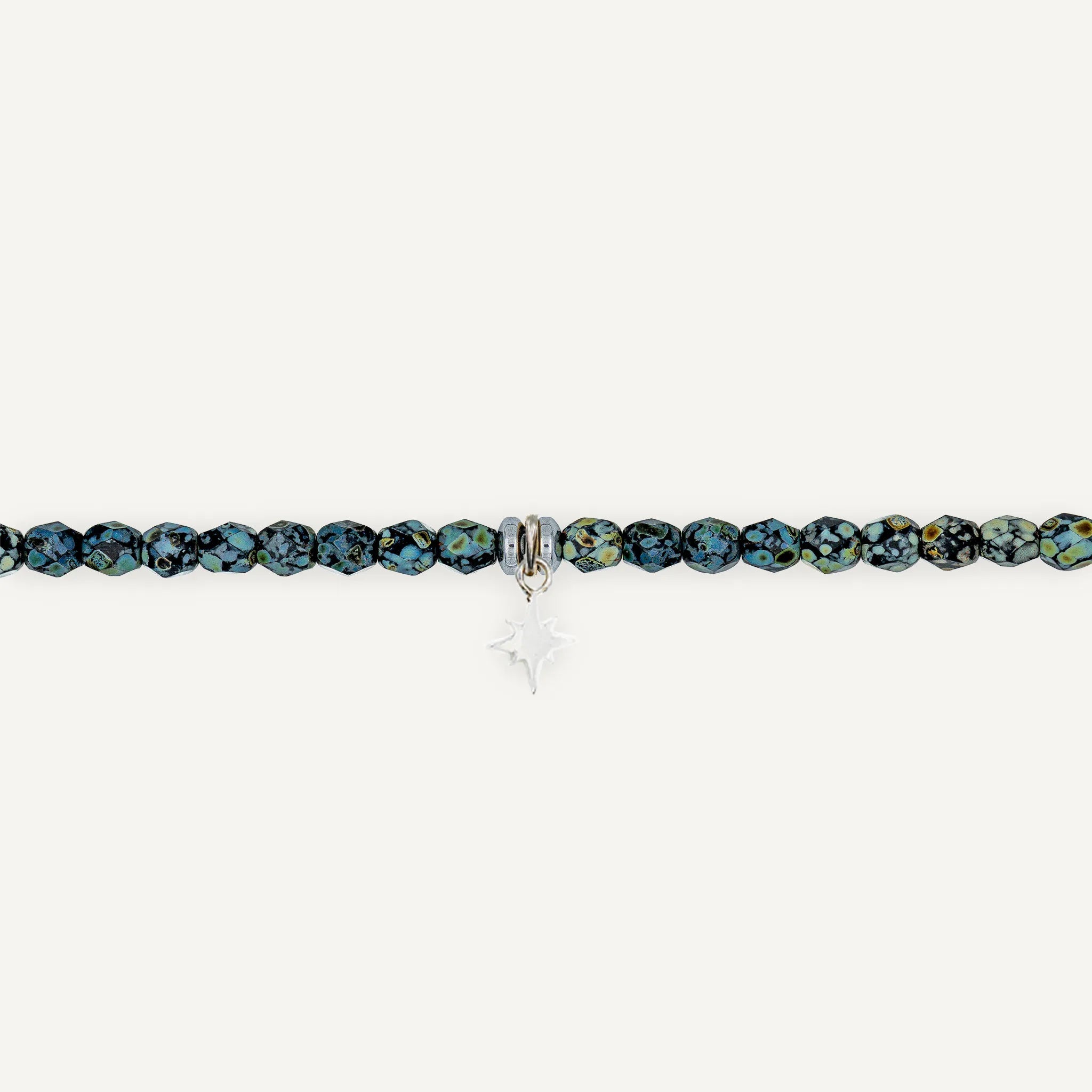 collier / bracelet Ras de cou - Noir Rock - Têtes Blondes