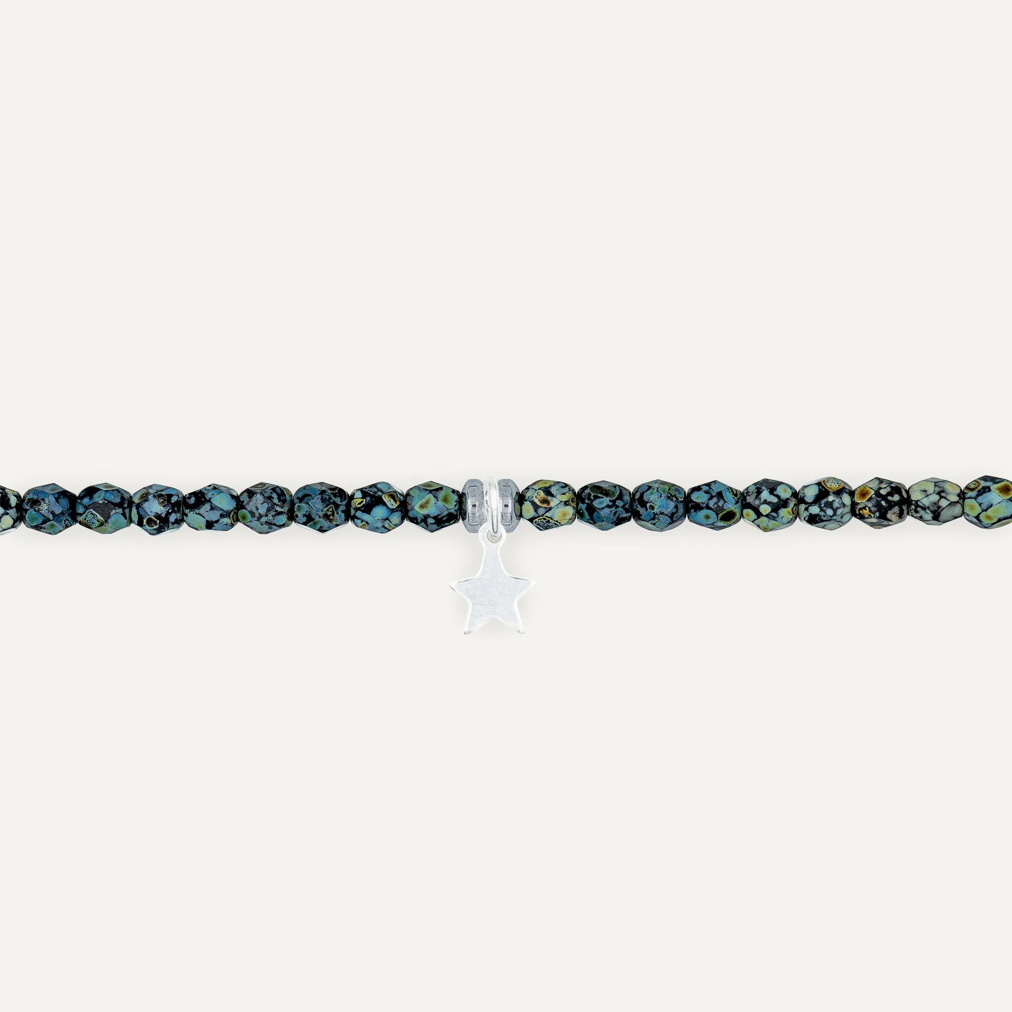 collier / bracelet Ras de cou - Noir Rock - Têtes Blondes