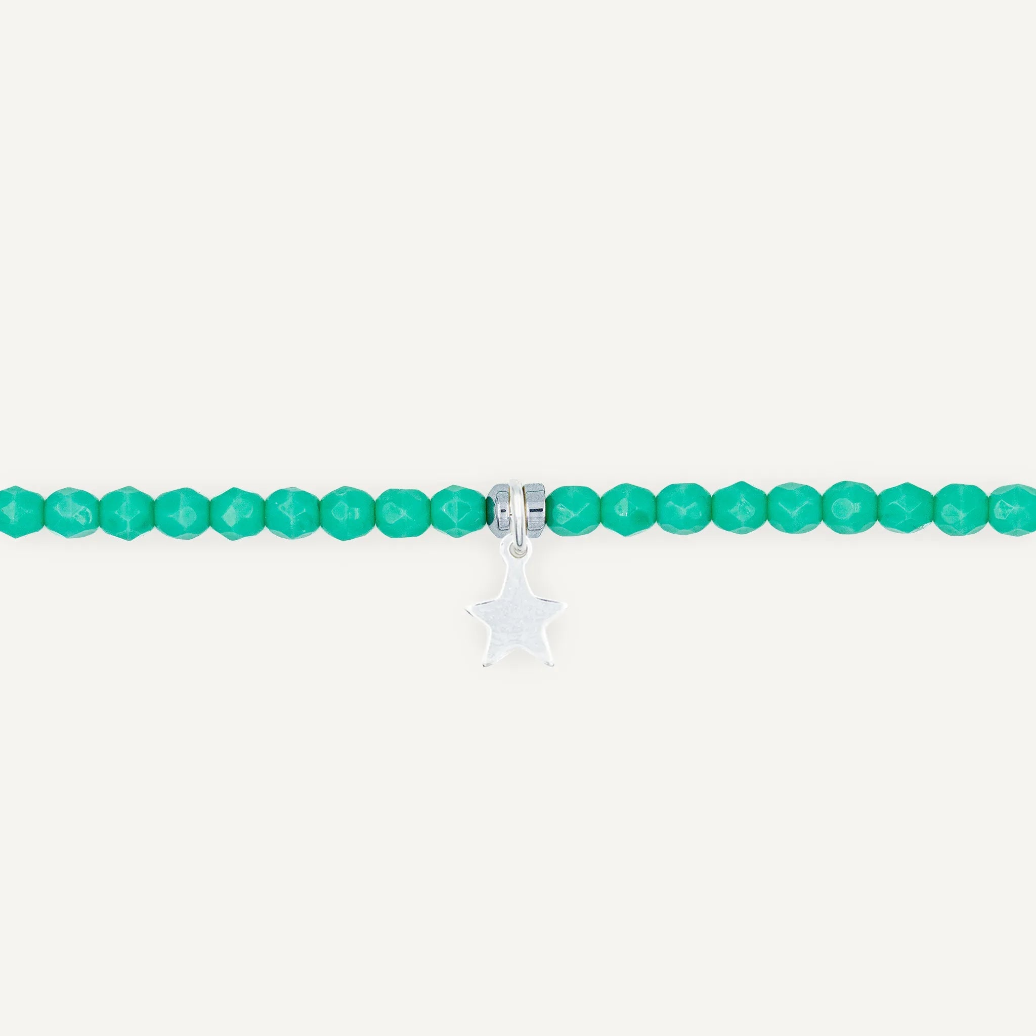 collier / bracelet Ras de cou - Turquoise - Têtes Blondes