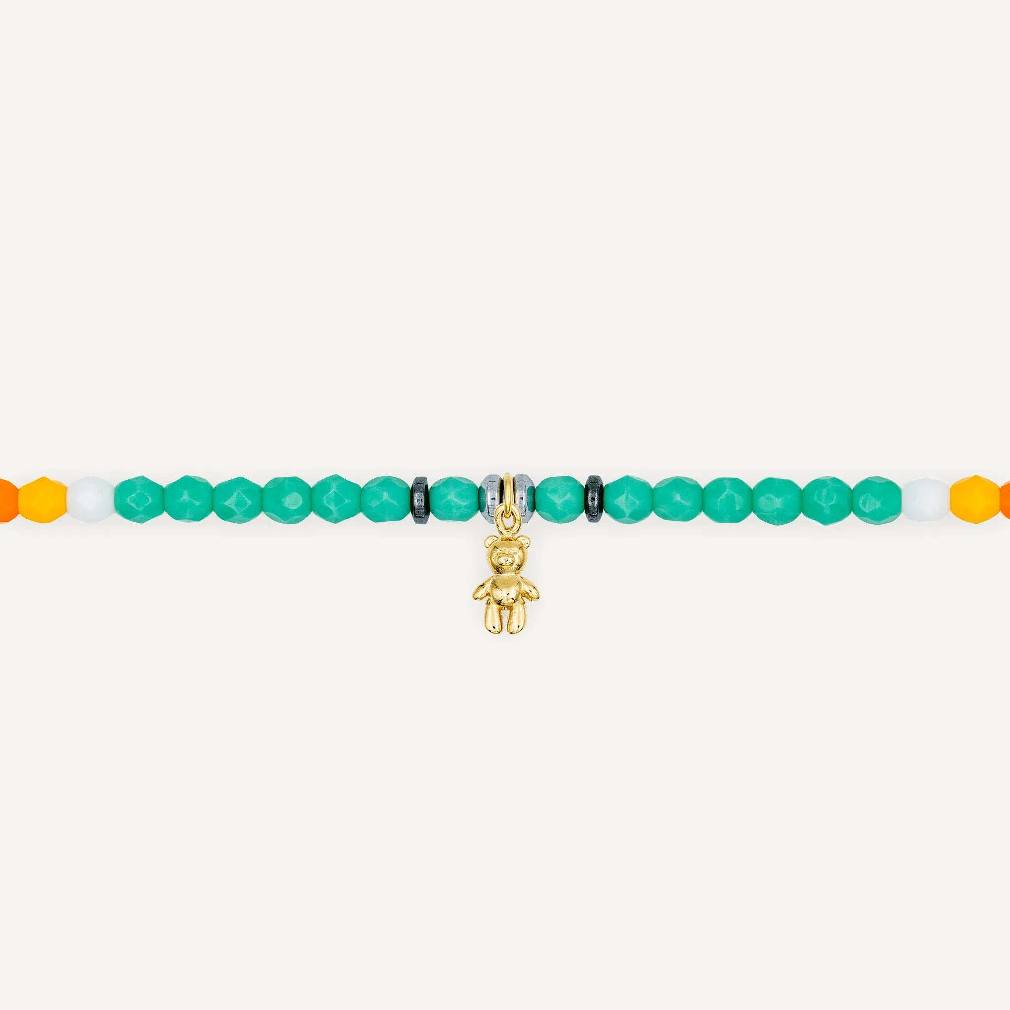 collier / bracelet Ras de cou - Turquoise Apache - Têtes Blondes