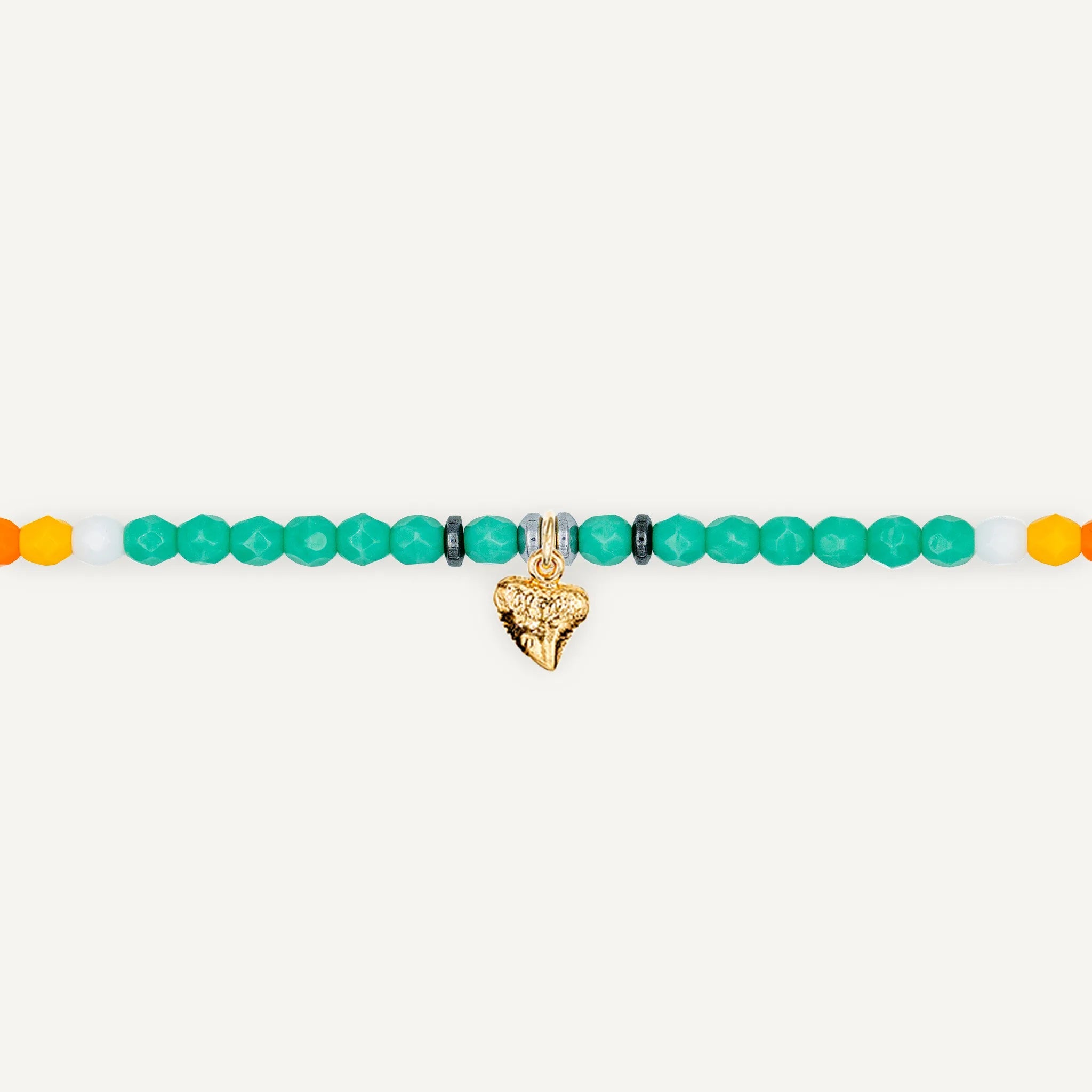 collier / bracelet Ras de cou - Turquoise Apache - Têtes Blondes