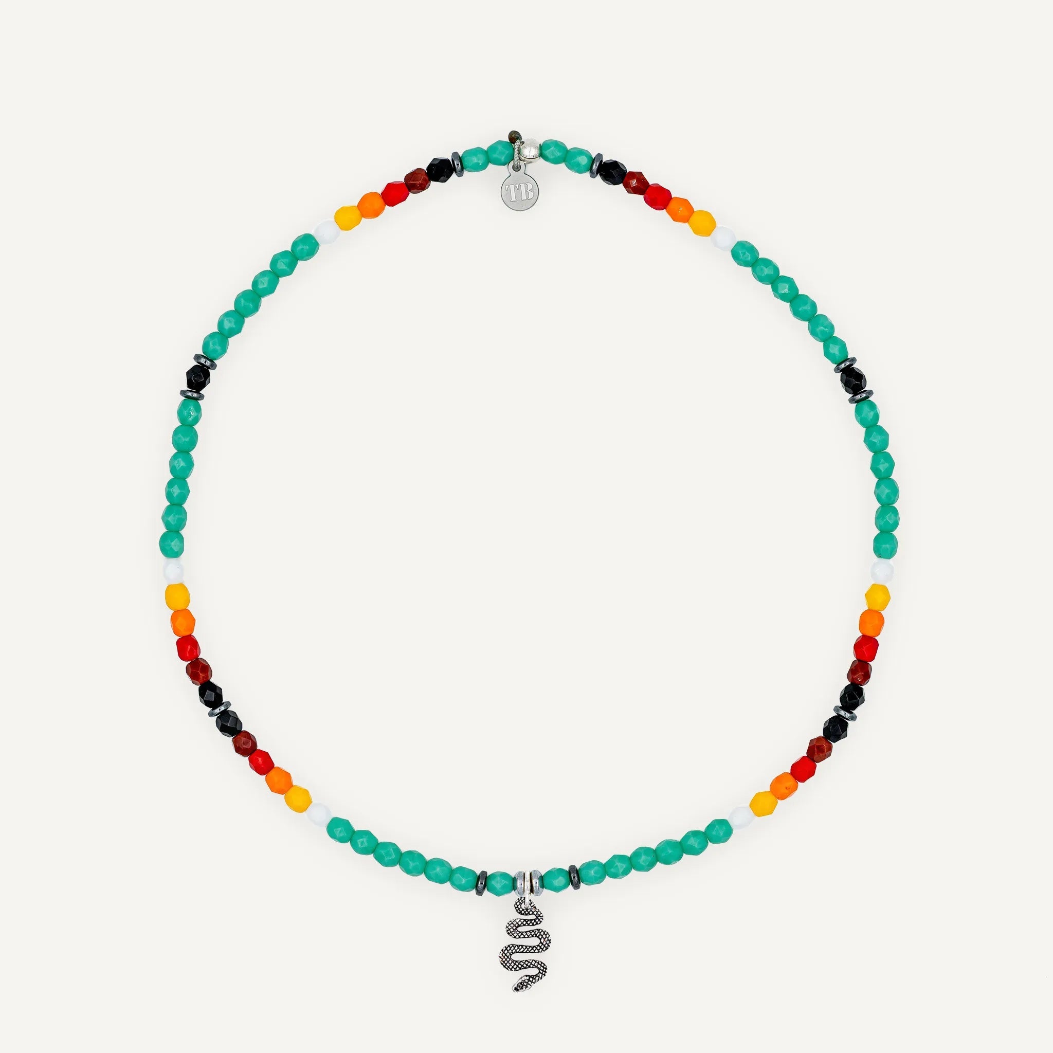 collier / bracelet Ras de cou - Turquoise Apache - Têtes Blondes