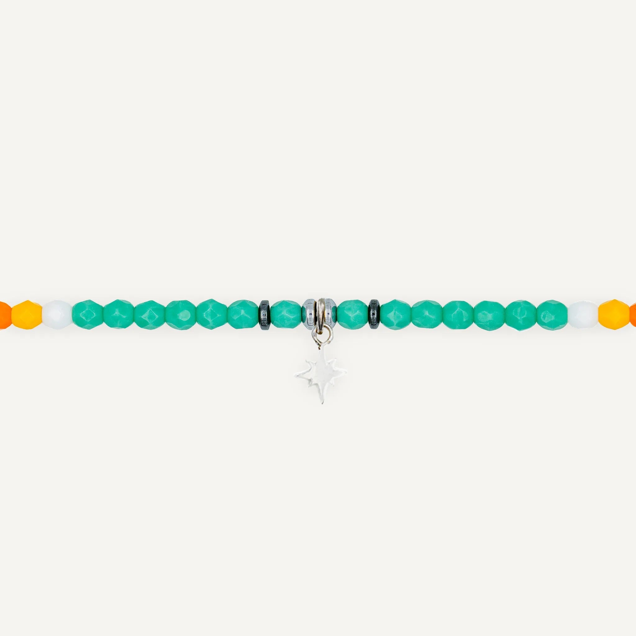 collier / bracelet Ras de cou - Turquoise Apache - Têtes Blondes