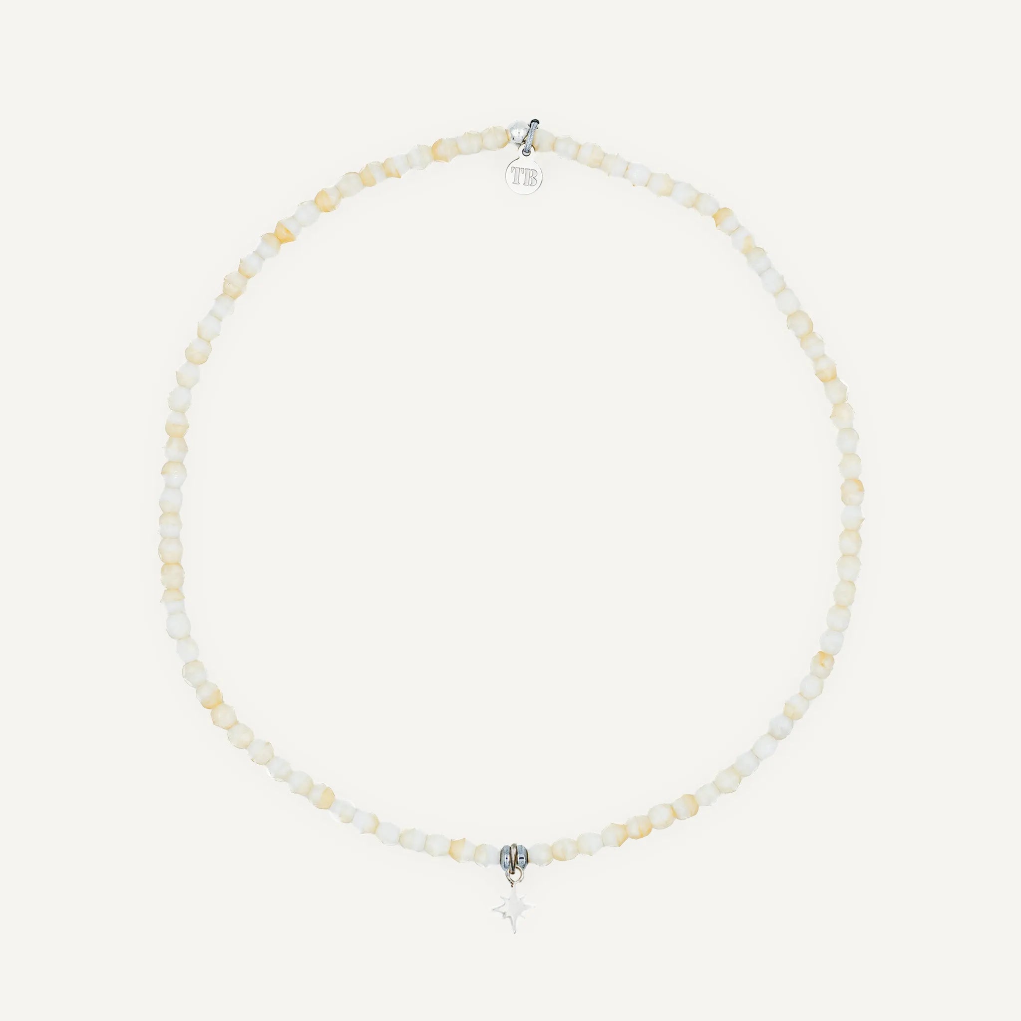 collier / bracelet Ras de cou - Vanille - Têtes Blondes