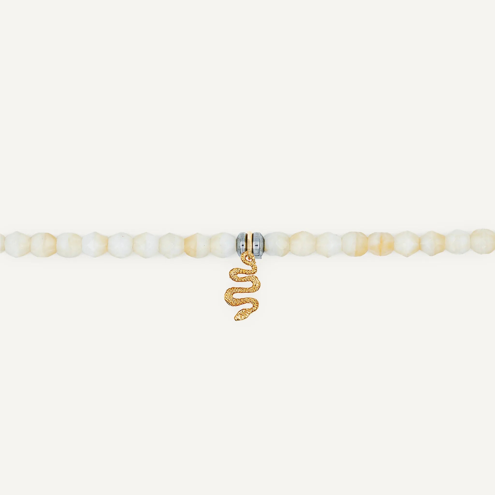 collier / bracelet Ras de cou - Vanille - Têtes Blondes