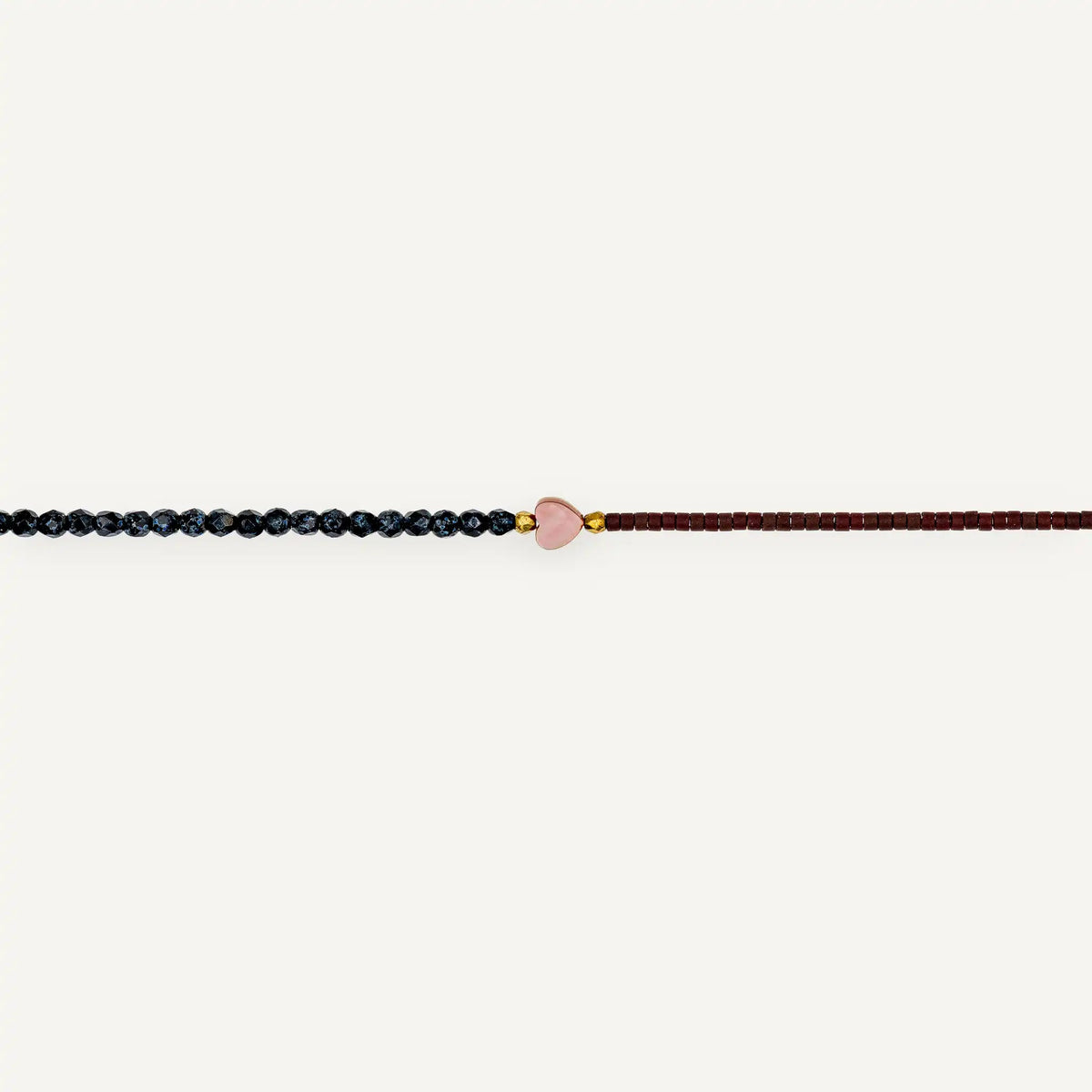 collier / bracelet ROSE 3 - Brun - Têtes Blondes