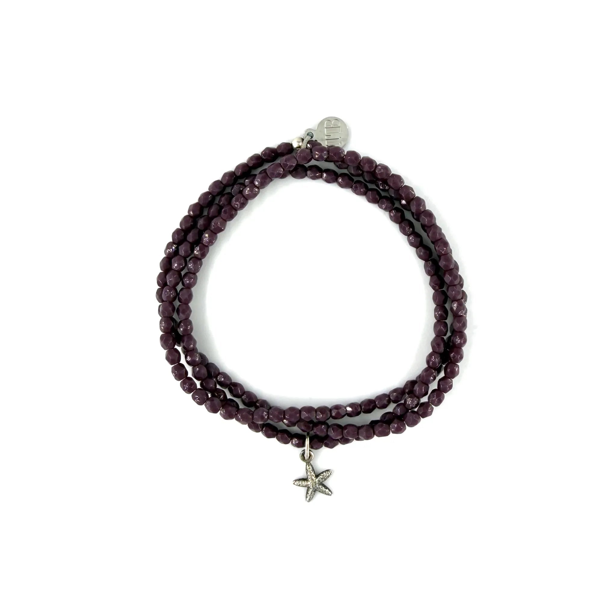 collier / bracelet SEASTAR 3 - VIOLET - Têtes Blondes