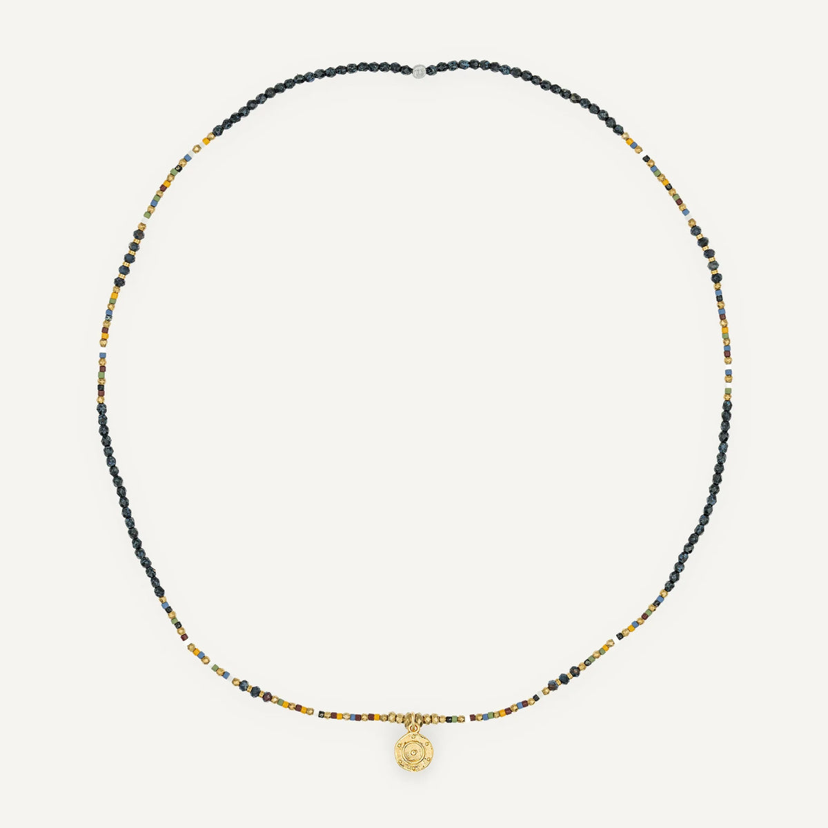 collier / bracelet SIGILS 3 - Noir Rock & Multicolore - Têtes Blondes