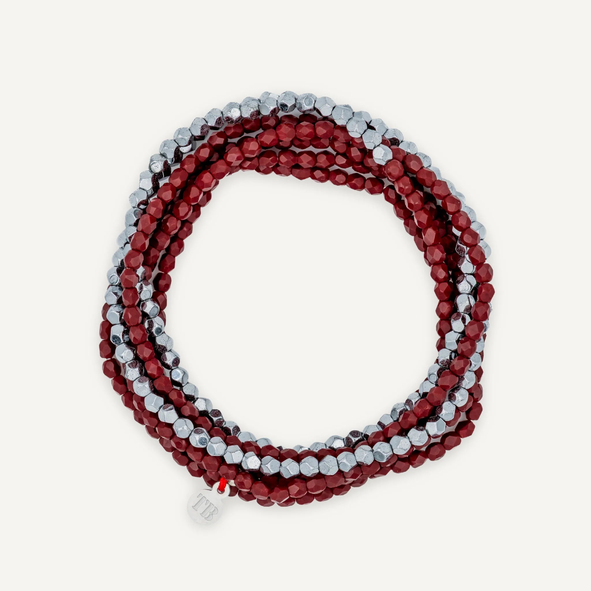 collier / bracelet SILVER BORDEAUX 7 - Têtes Blondes