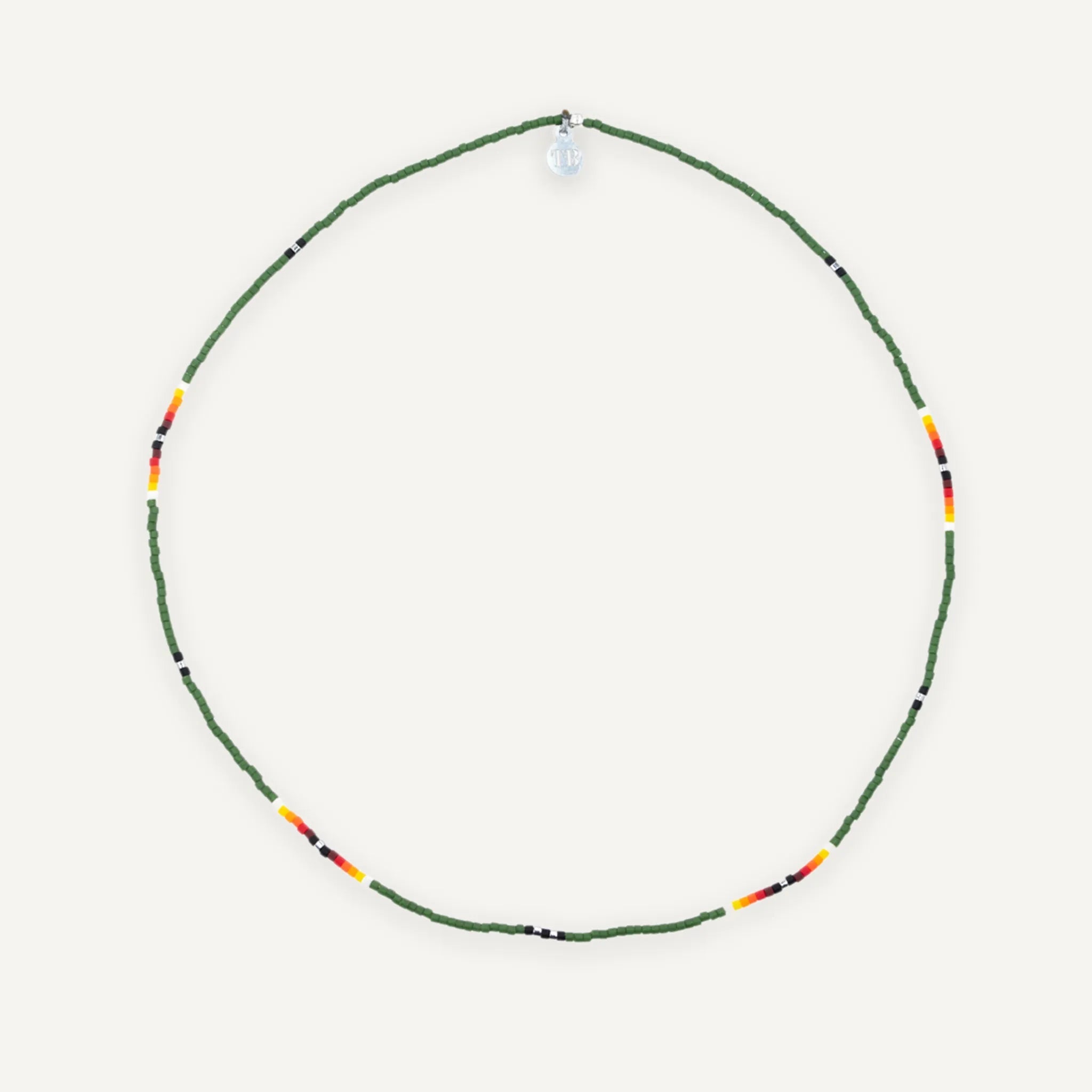 collier / bracelet SLIM APACHE Vert - Têtes Blondes