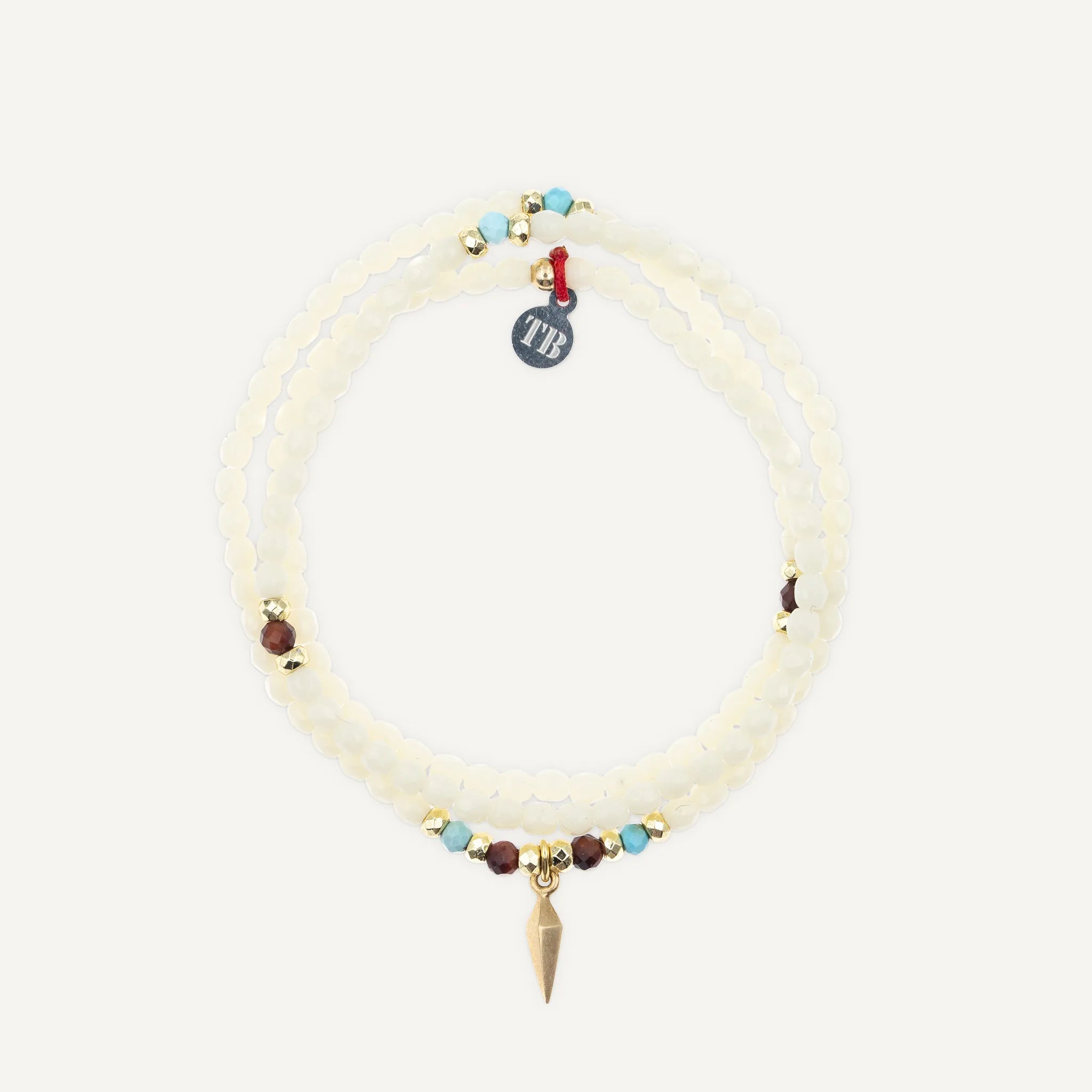 collier / bracelet Spike Gold Vanille - Têtes Blondes