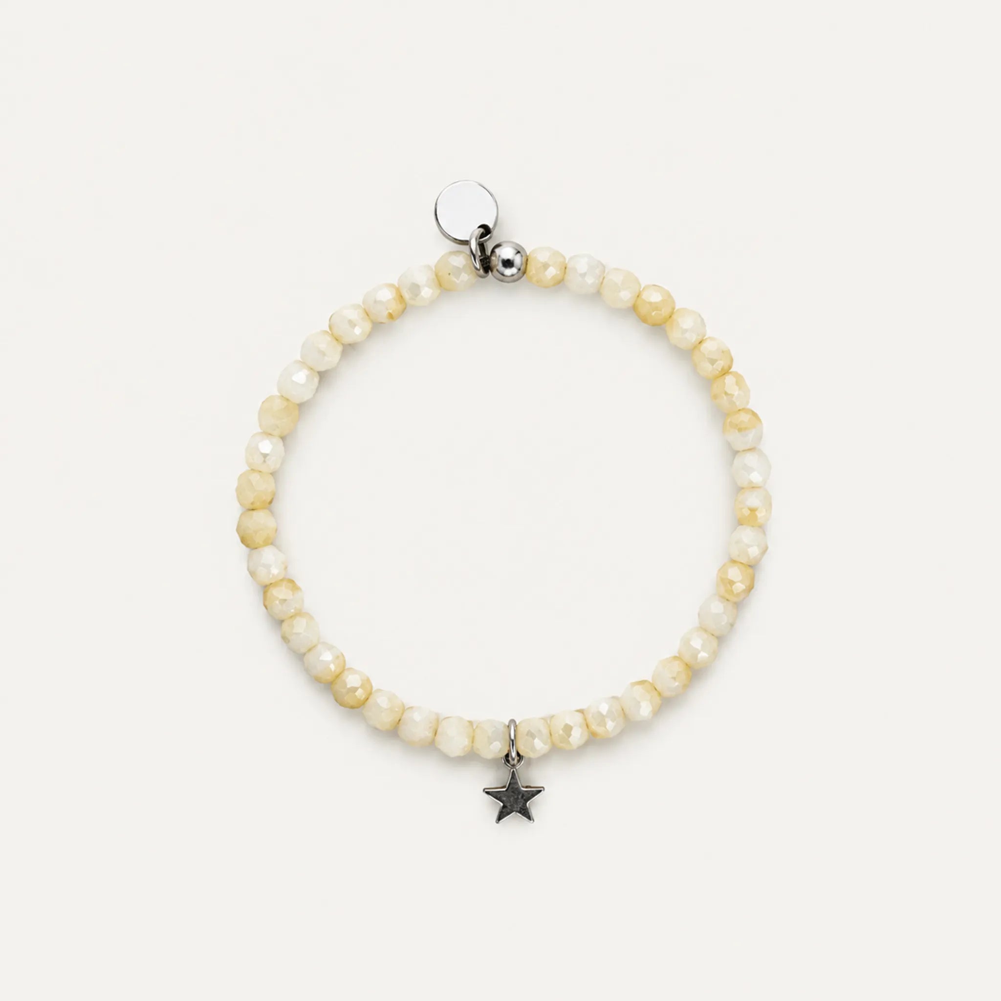 collier / bracelet STAR 1 - Vanille - Têtes Blondes