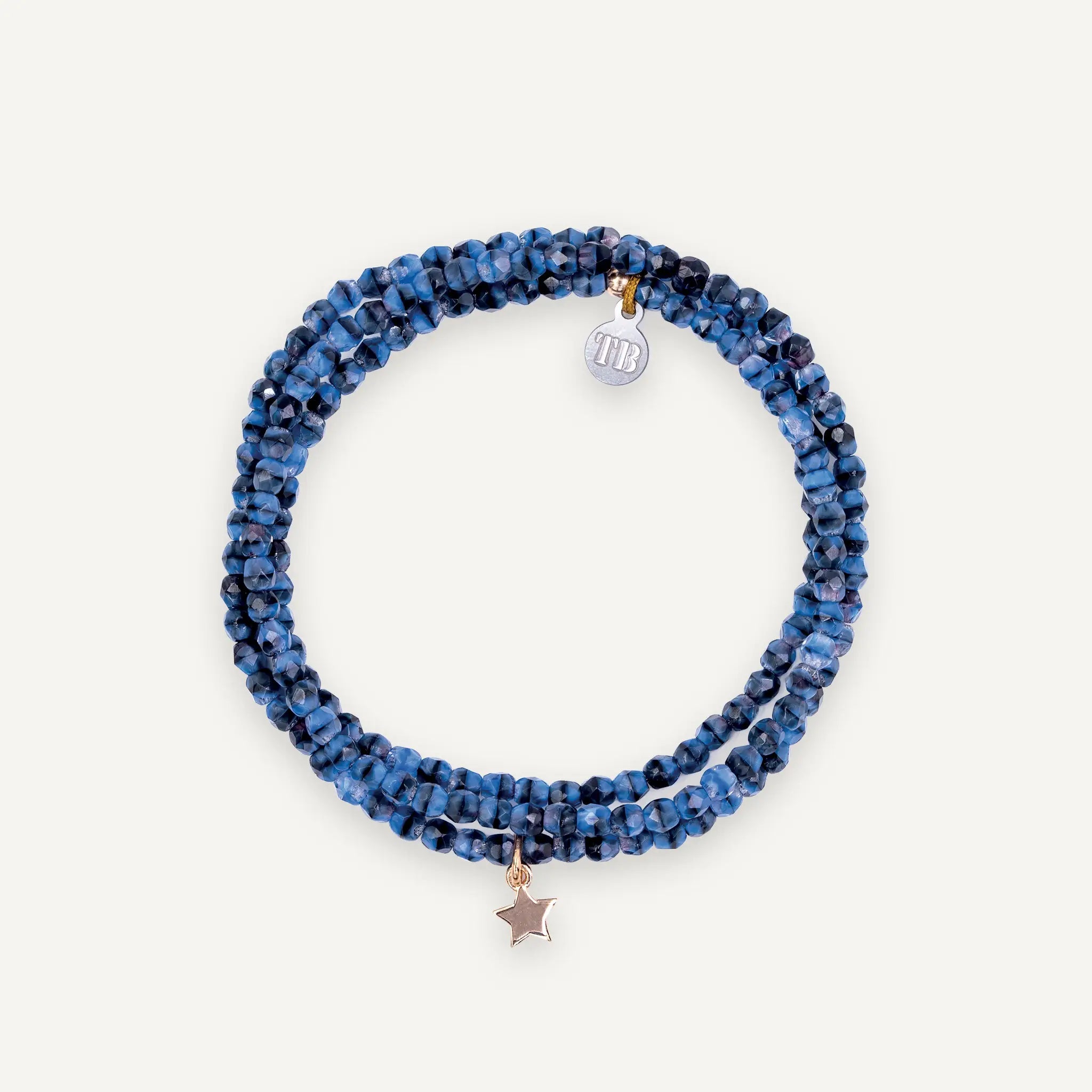 collier / bracelet STAR Gold - Denim - Têtes Blondes