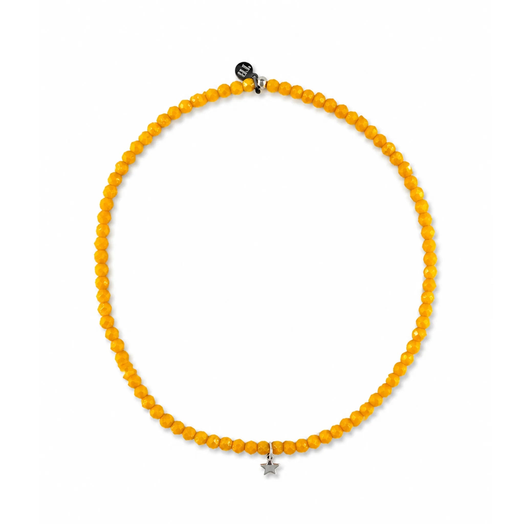collier / bracelet STAR - Jaune Tournesol - Têtes Blondes