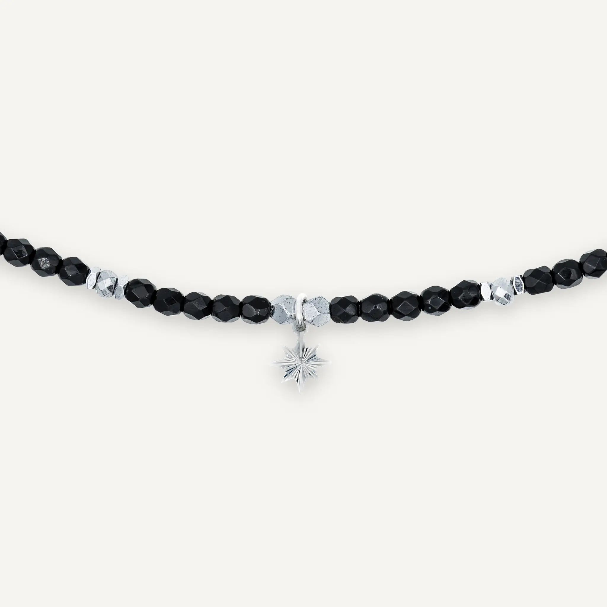 collier / bracelet STARLIGHT SILVER - Noir - Têtes Blondes