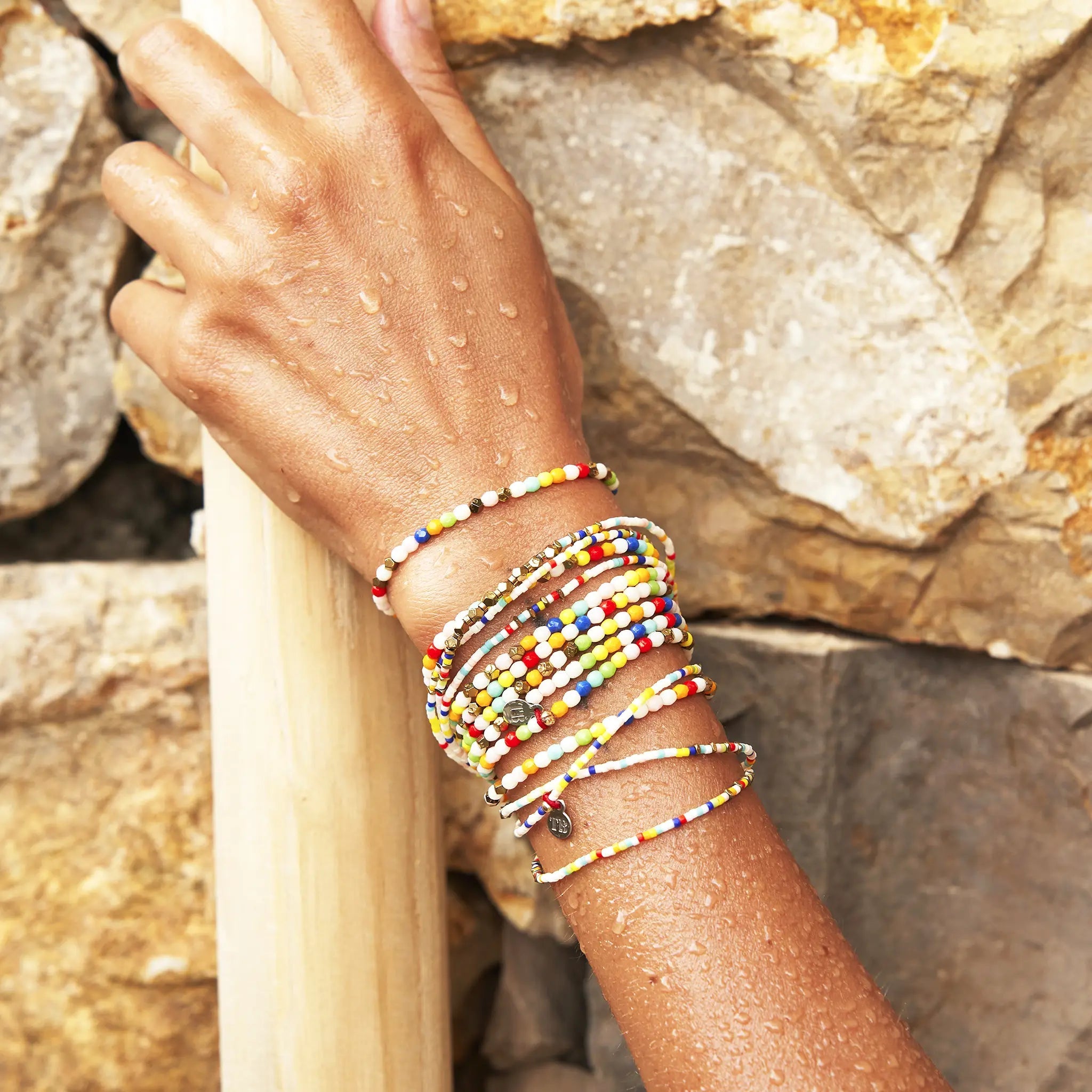 collier / bracelet Summer - Têtes Blondes