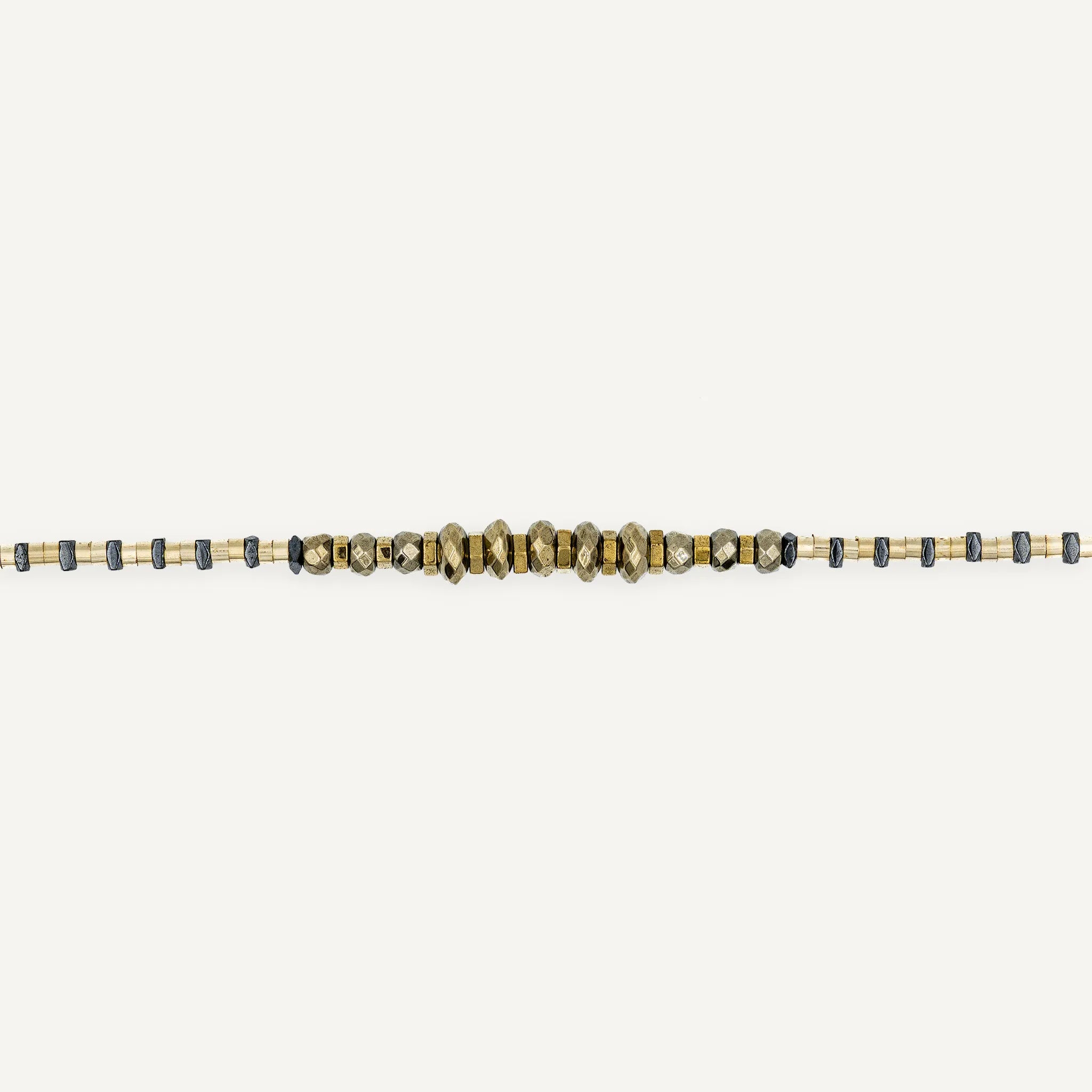 collier / bracelet TESS GOLD 3 - Têtes Blondes