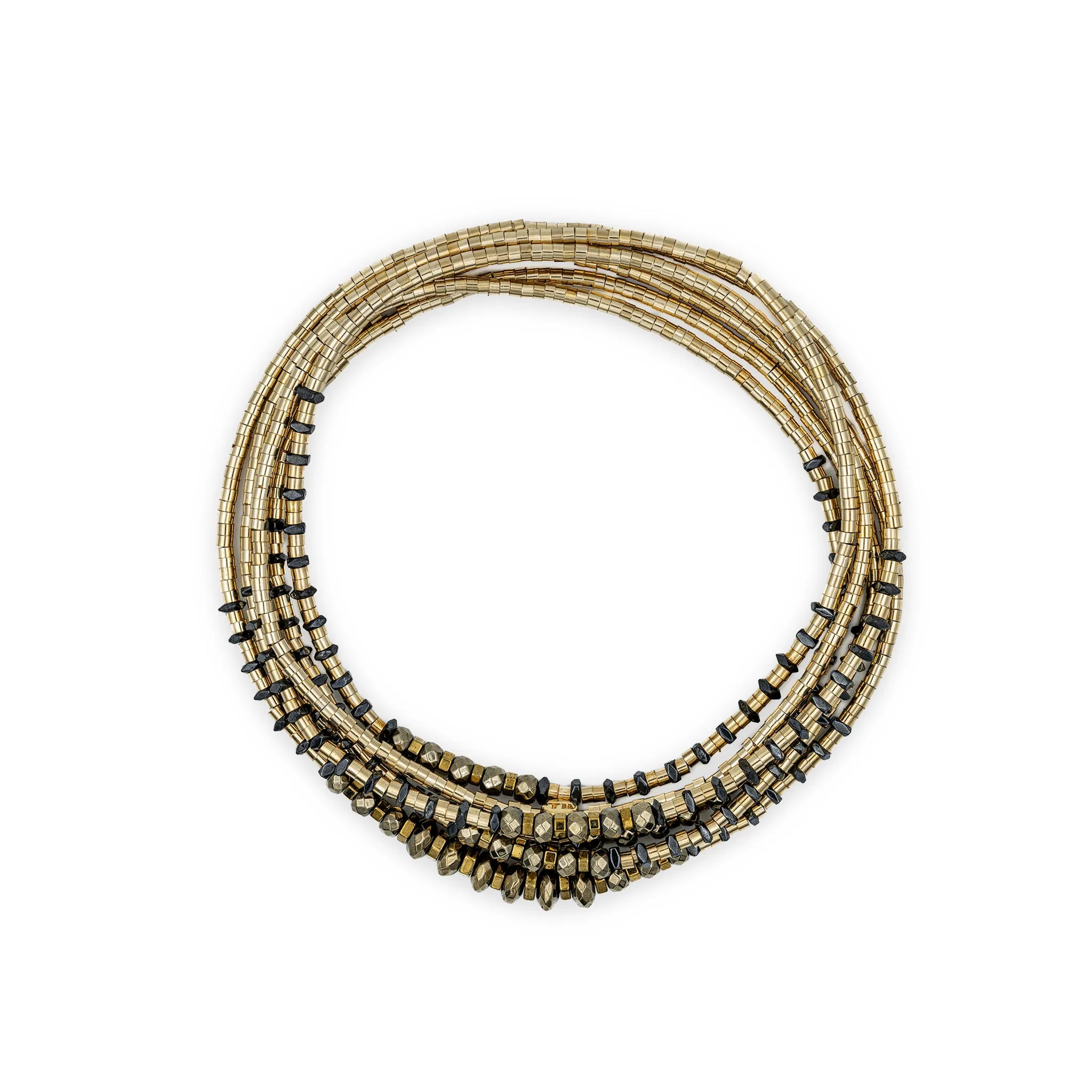 collier / bracelet TESS GOLD 6 - Têtes Blondes
