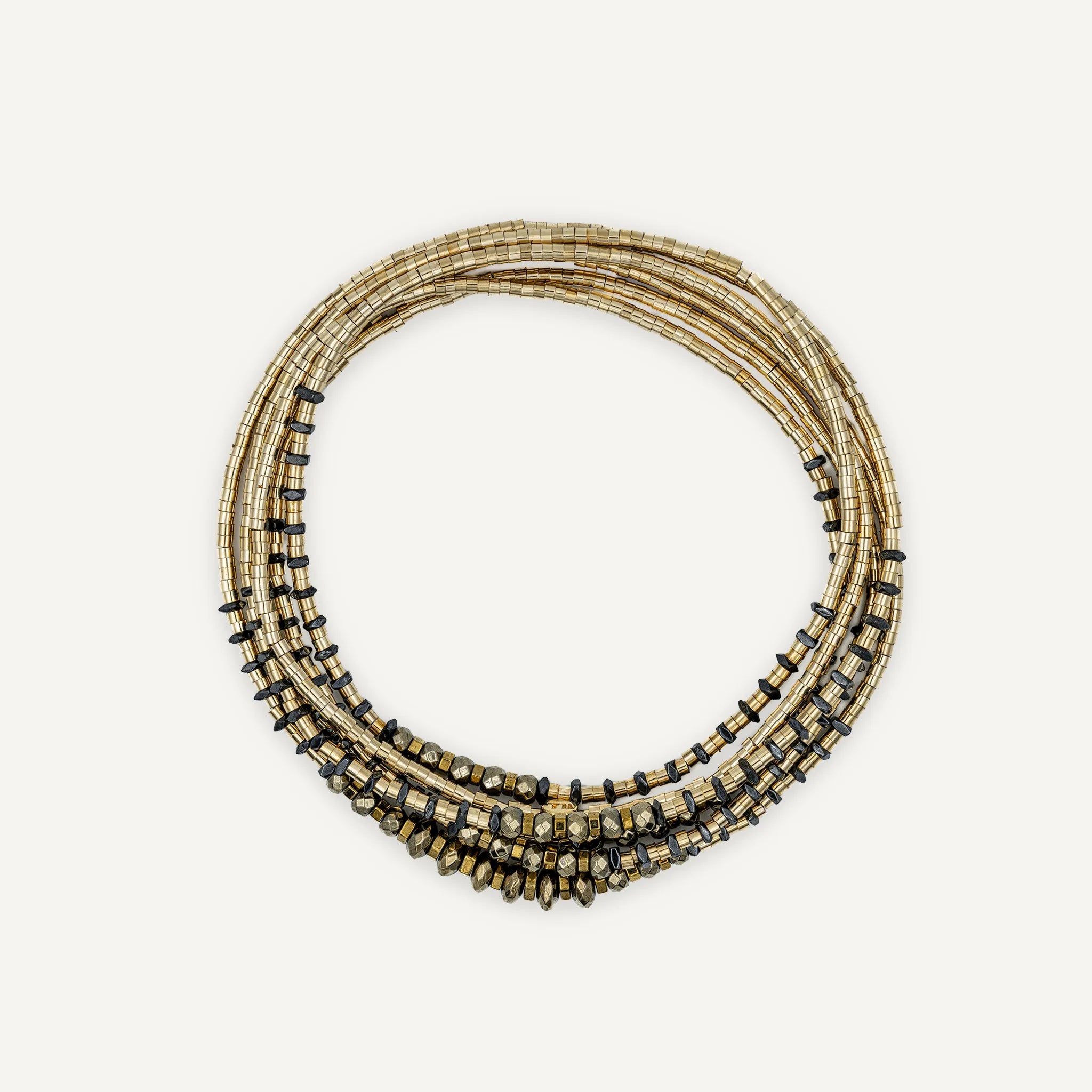 collier / bracelet TESS GOLD 6 - Têtes Blondes