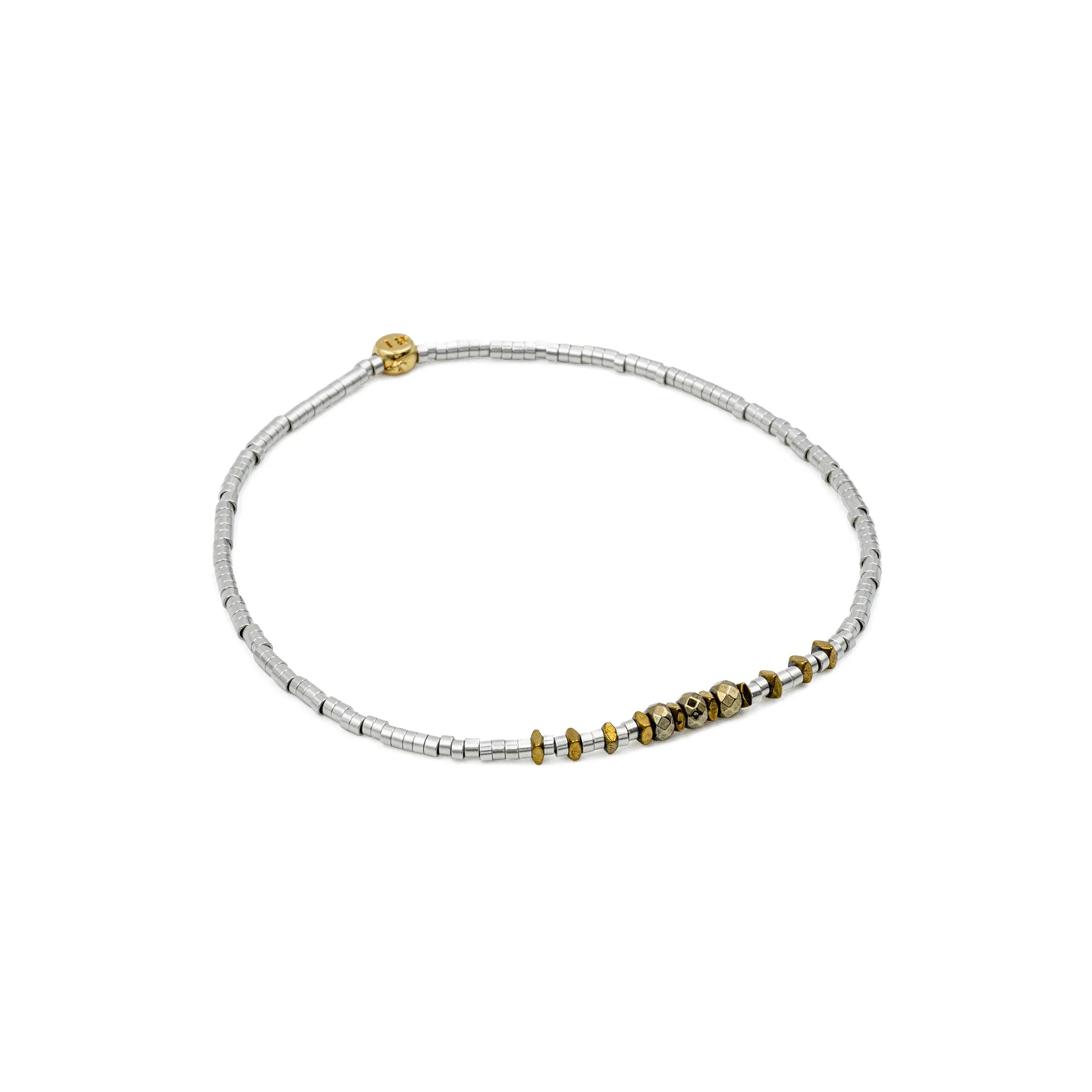collier / bracelet TESS SILVER 1 - Têtes Blondes