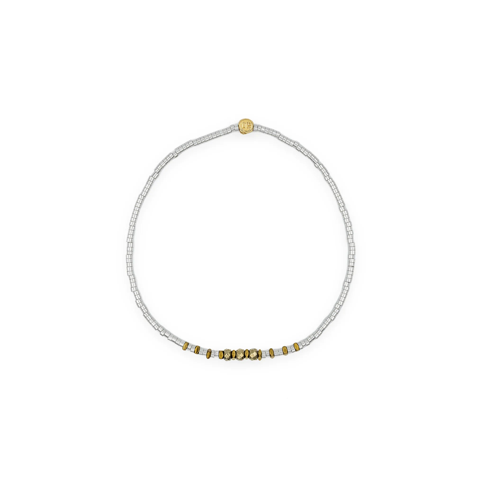 collier / bracelet TESS SILVER 1 - Têtes Blondes
